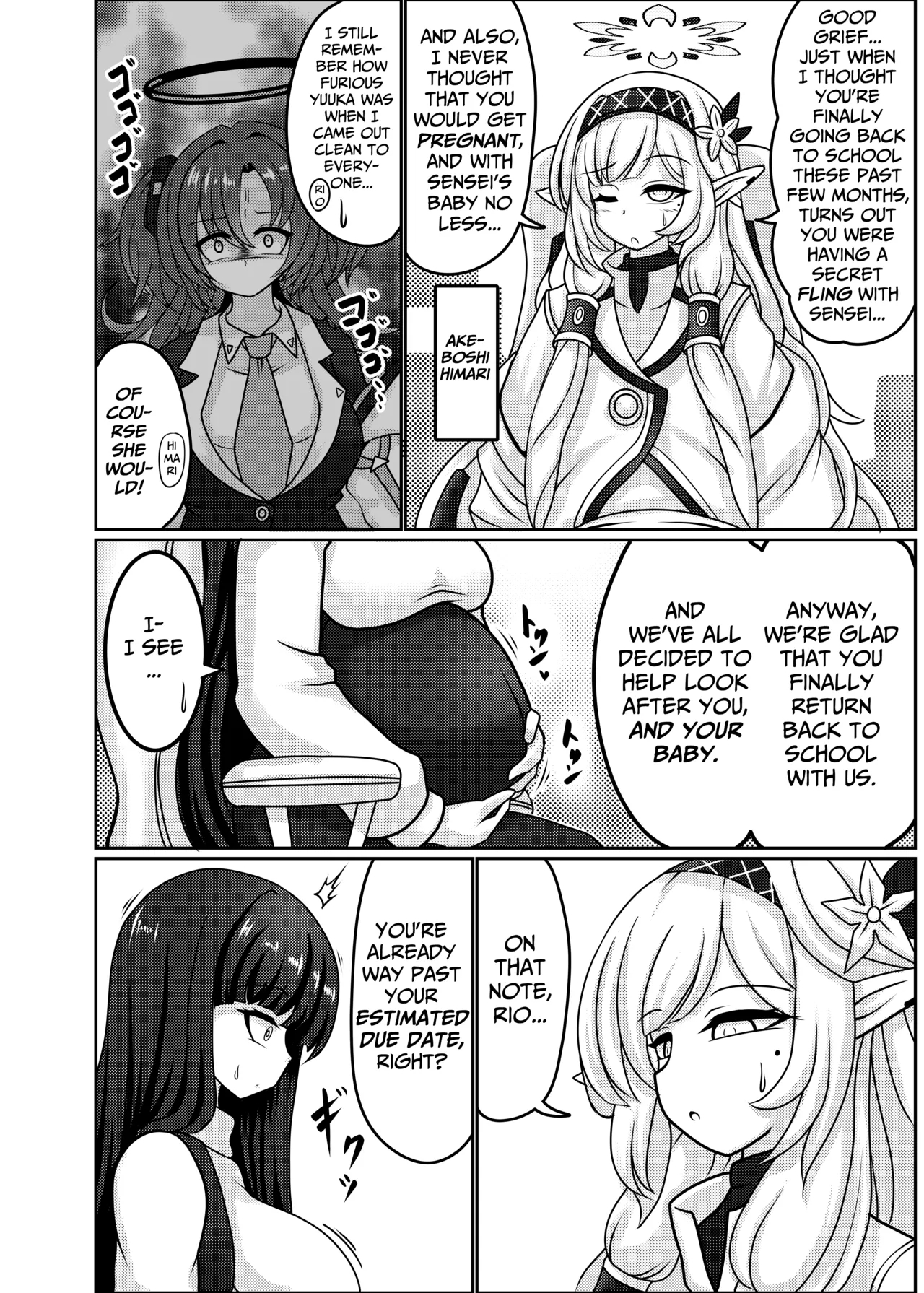 Rio, Full-term Pregnancy page 3