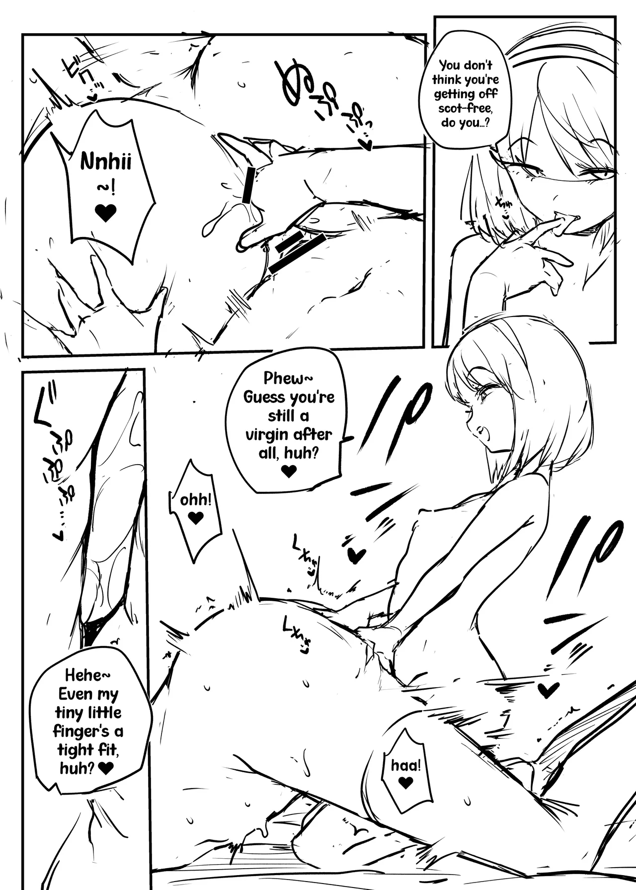 Senpai No Himitsu | Senpai's Secret |raw Sketch] page 7