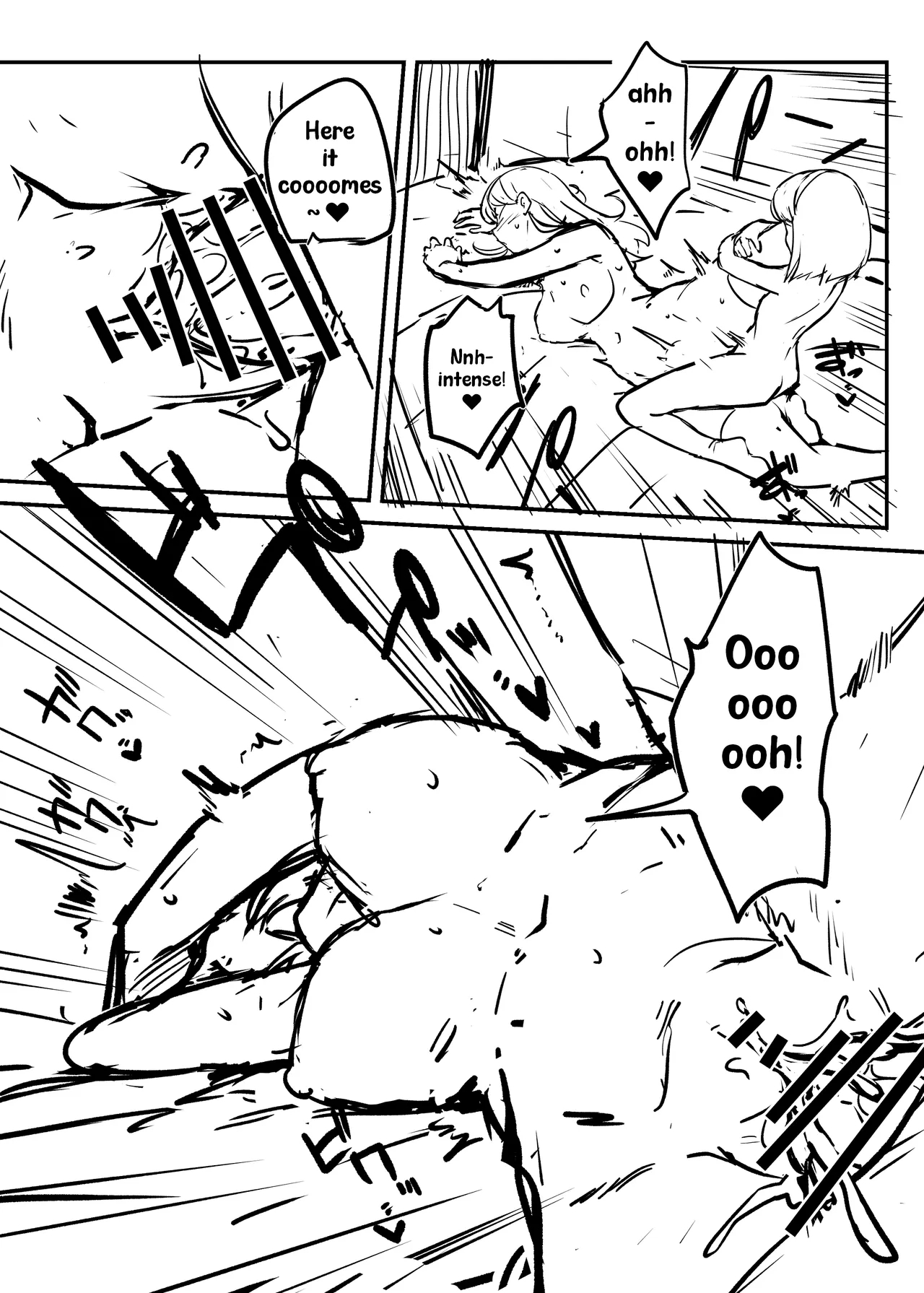 Senpai No Himitsu | Senpai's Secret |raw Sketch] page 9