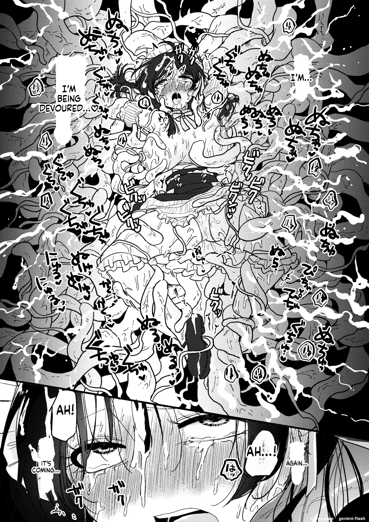 Shokushu Maid Kissa Tenchou Ni Chikubi O Nerawaretemasu page 54