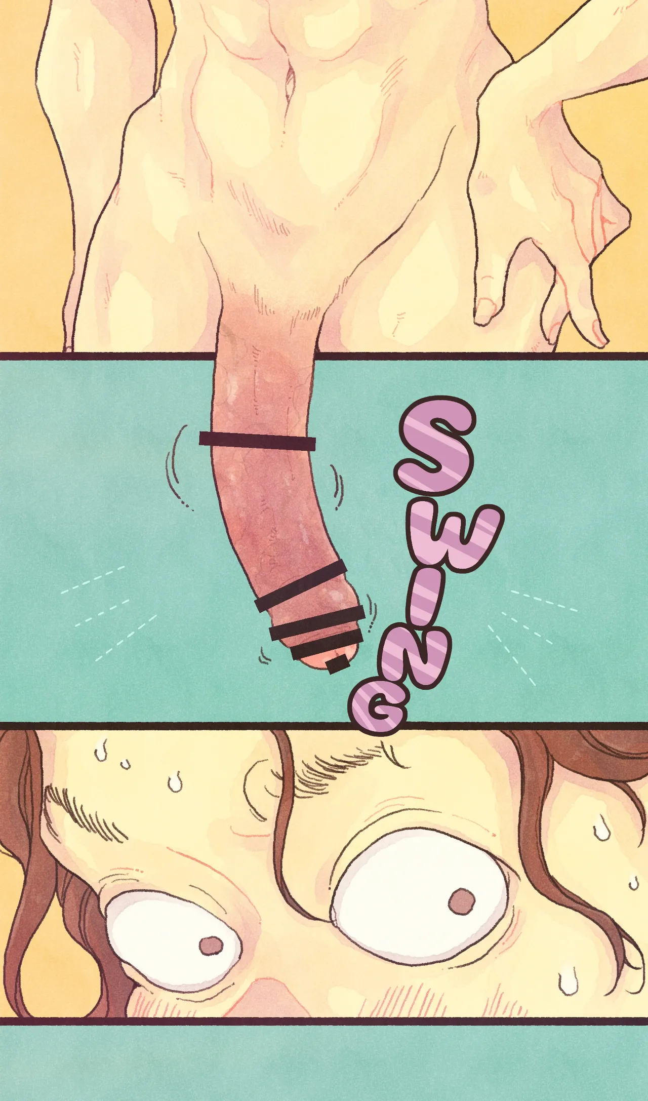 Sketching A Nude Model's Oversized Cock ♡ page 14