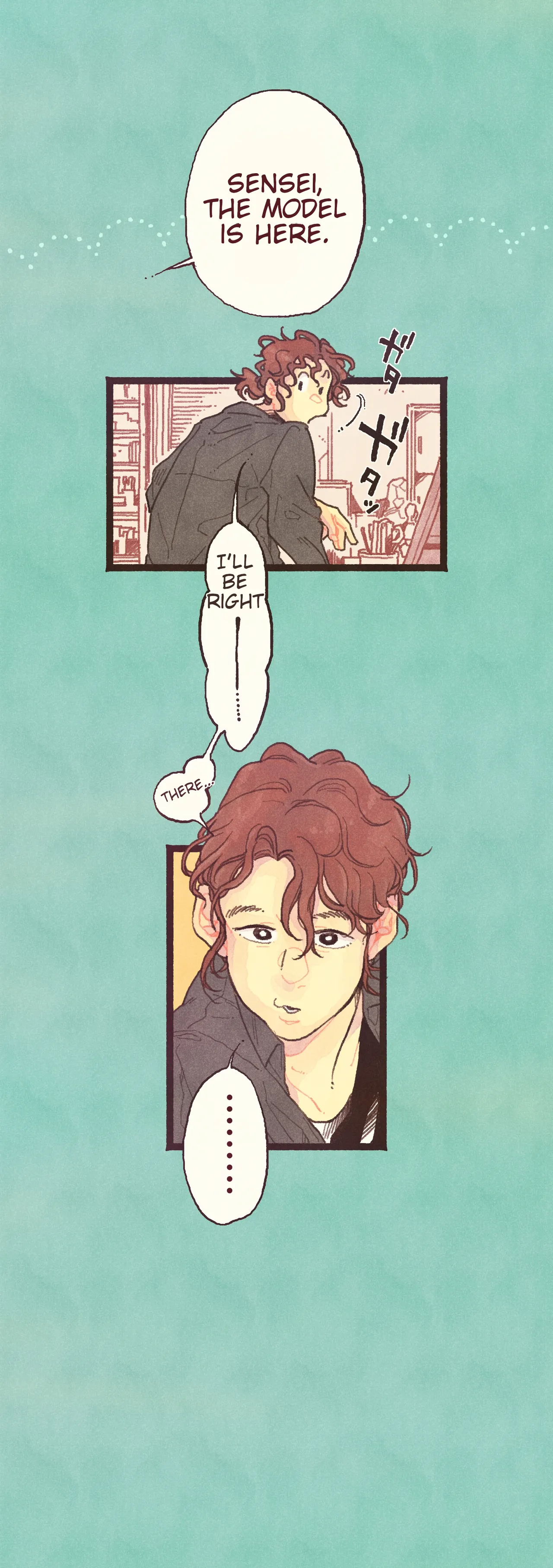 Sketching A Nude Model's Oversized Cock ♡ page 3