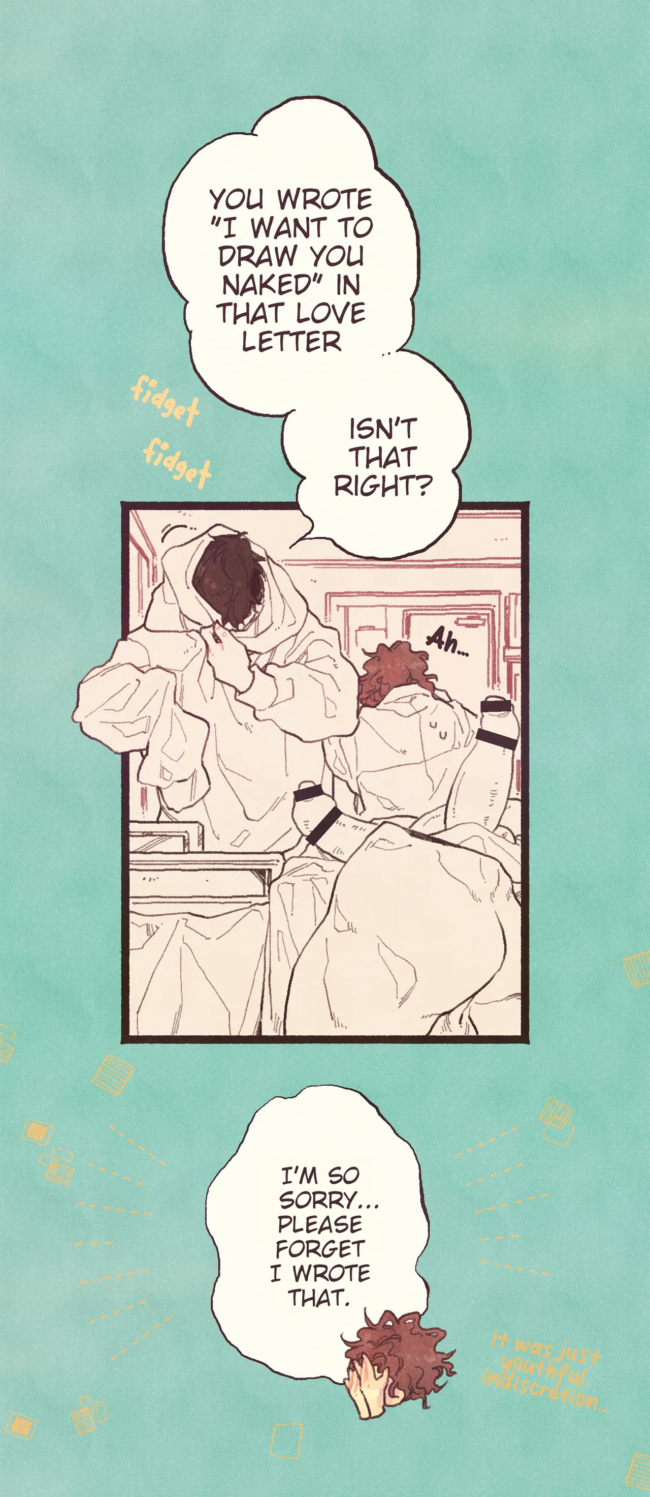 Sketching A Nude Model's Oversized Cock ♡ page 41