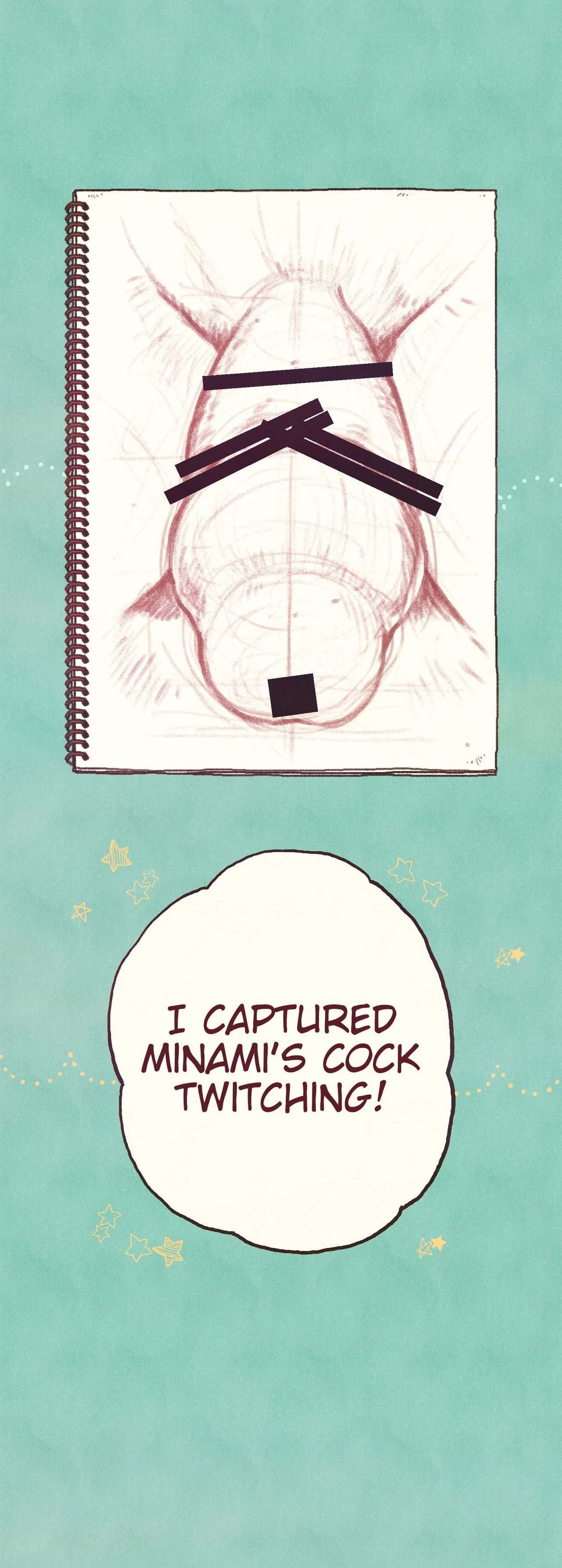 Sketching A Nude Model's Oversized Cock ♡ page 65
