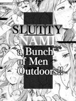 Slutty Nami Hooks Up With A Bunch Of Men Outdoors!! page 2