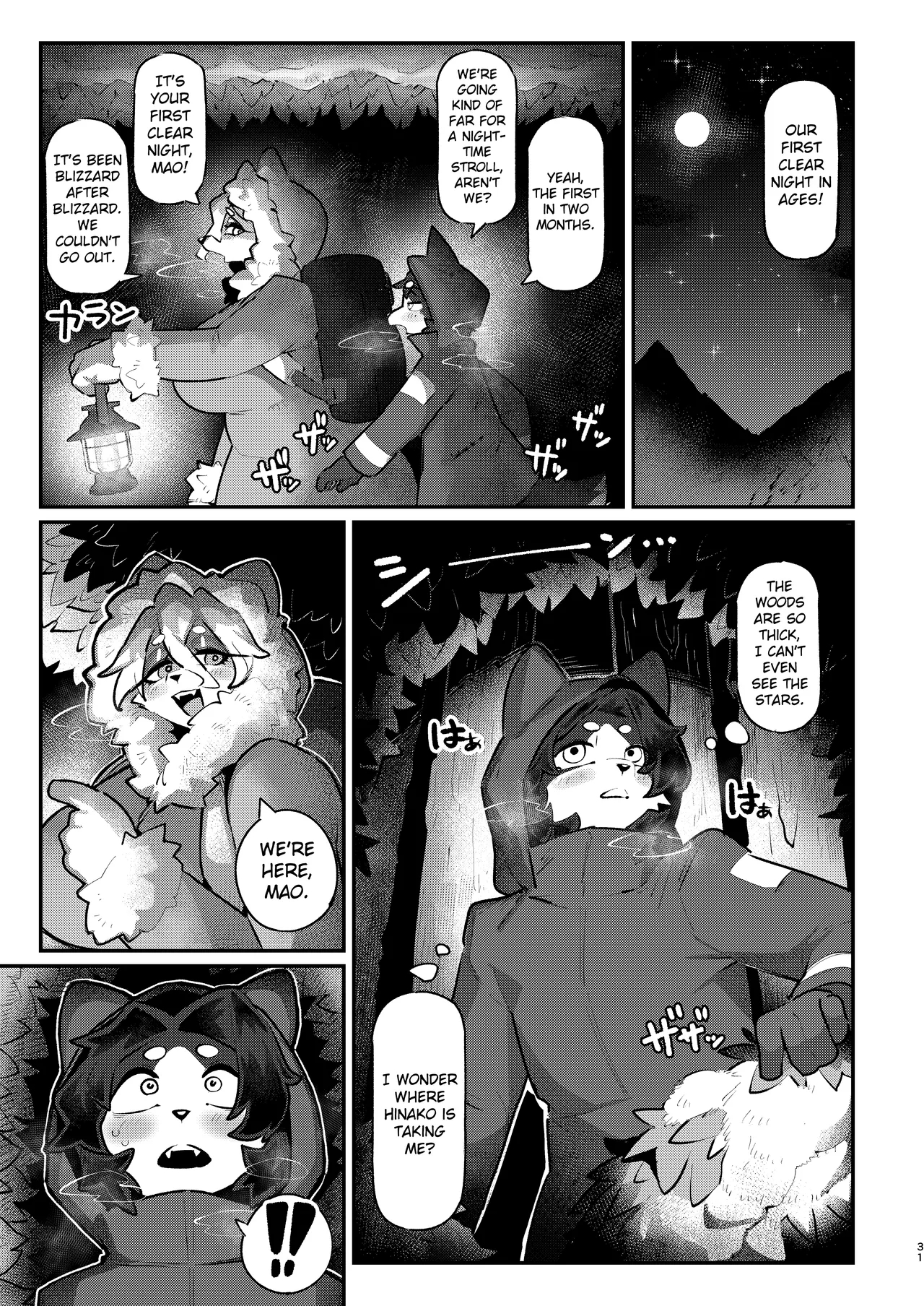 Snow Melting Beneath The Aurora-lit Sky page 30