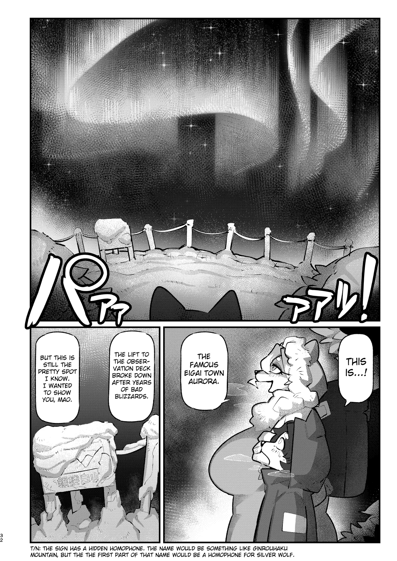 Snow Melting Beneath The Aurora-lit Sky page 31