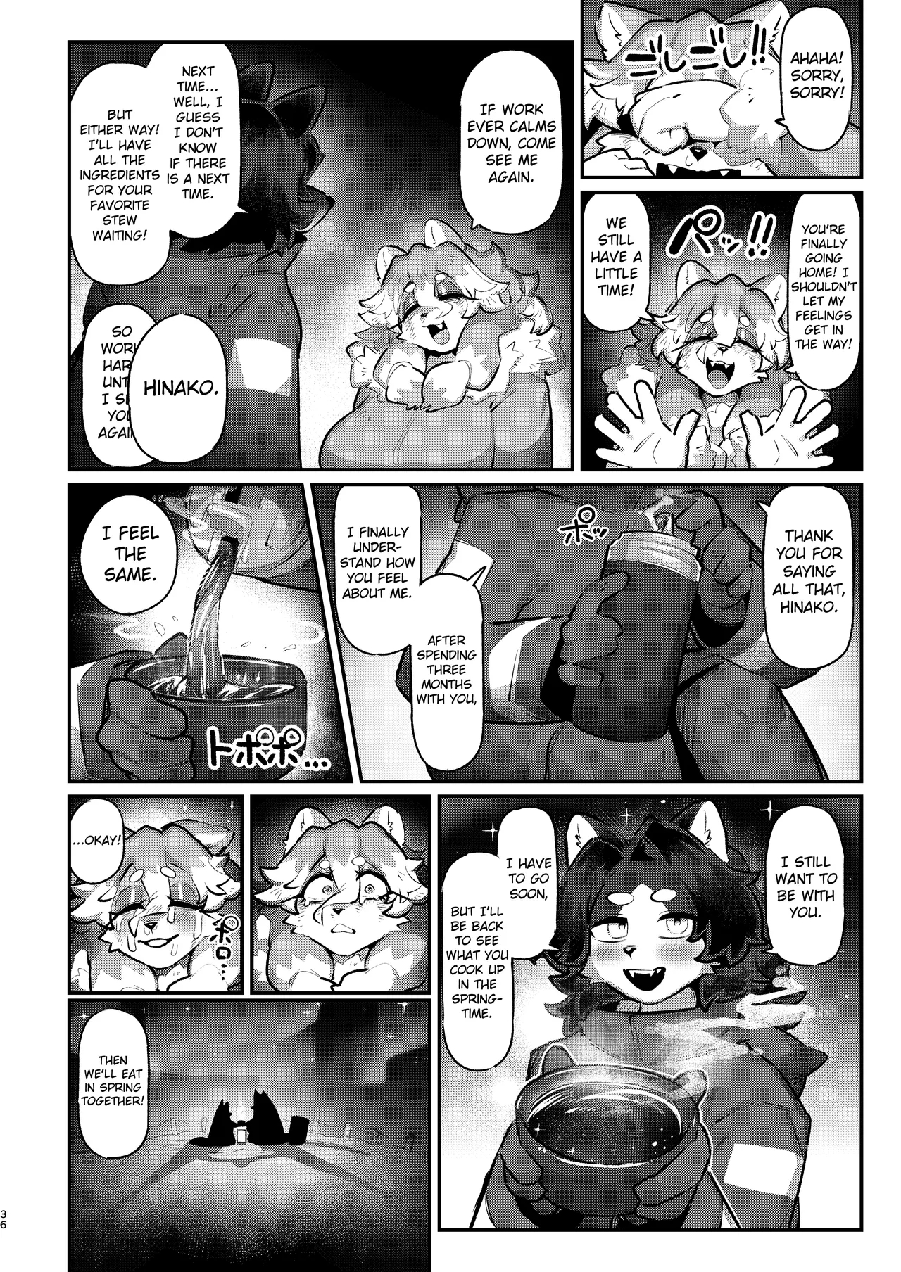 Snow Melting Beneath The Aurora-lit Sky page 35