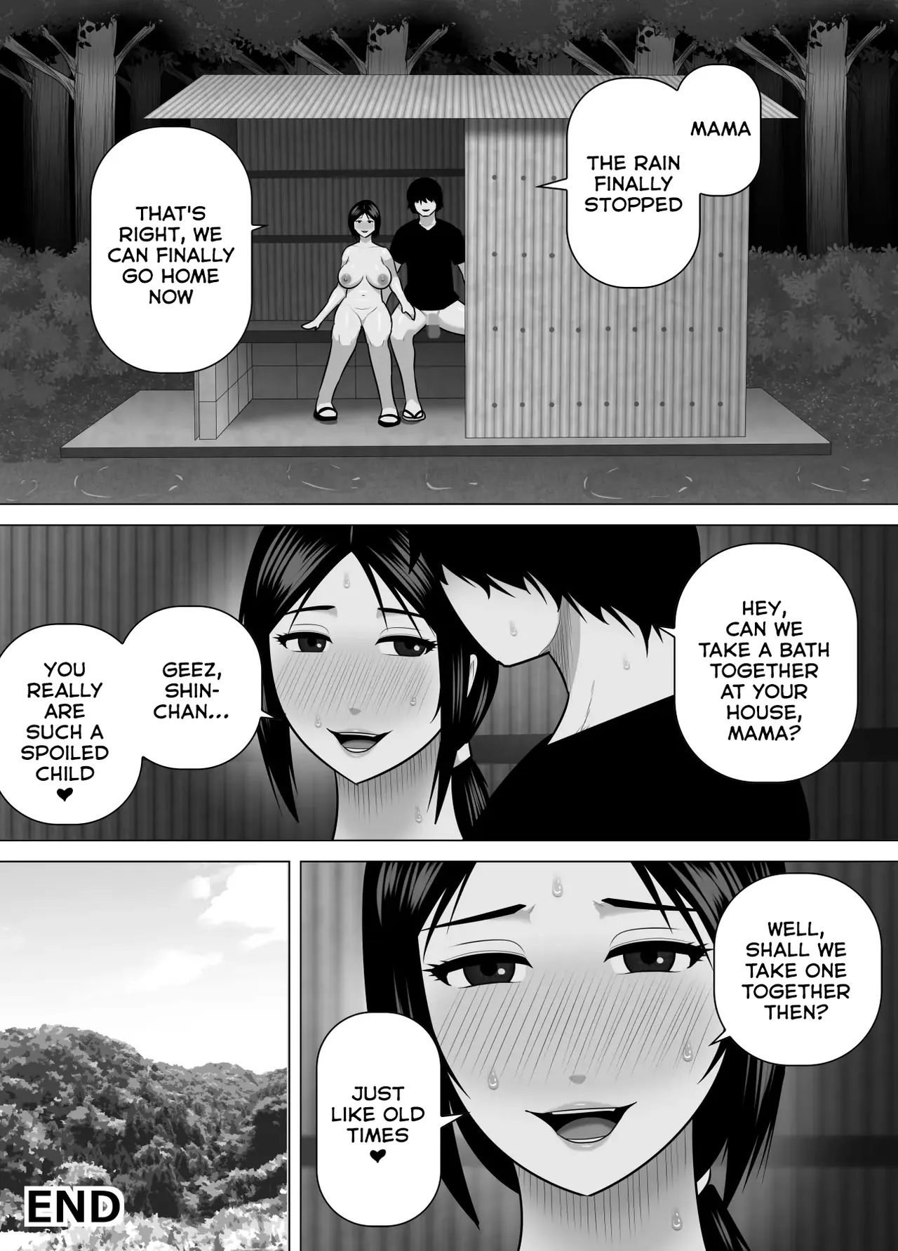Sodate No Oya No Mitsuko-san To Juu-nen-buri Ni Inaka De Saikai Shite Sugu Ni Sex Shita Hanashi page 36
