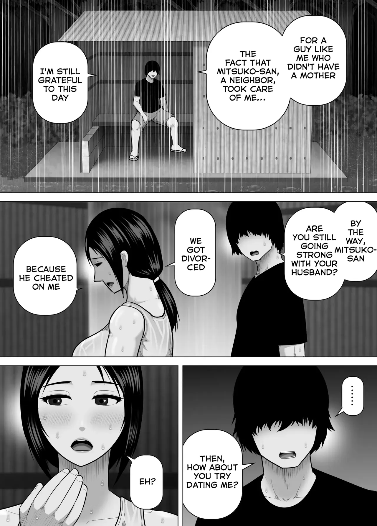 Sodate No Oya No Mitsuko-san To Juu-nen-buri Ni Inaka De Saikai Shite Sugu Ni Sex Shita Hanashi page 5