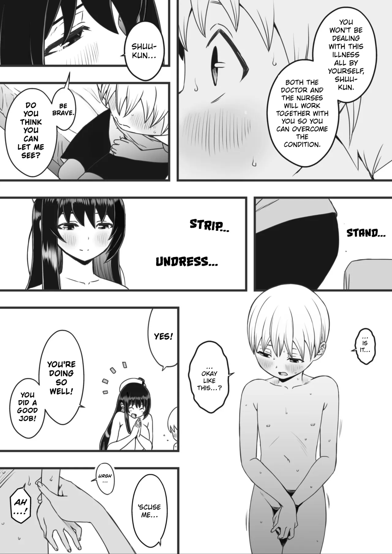Sperm-squeezing Clinic Staffed With Total Cumsluts! page 11