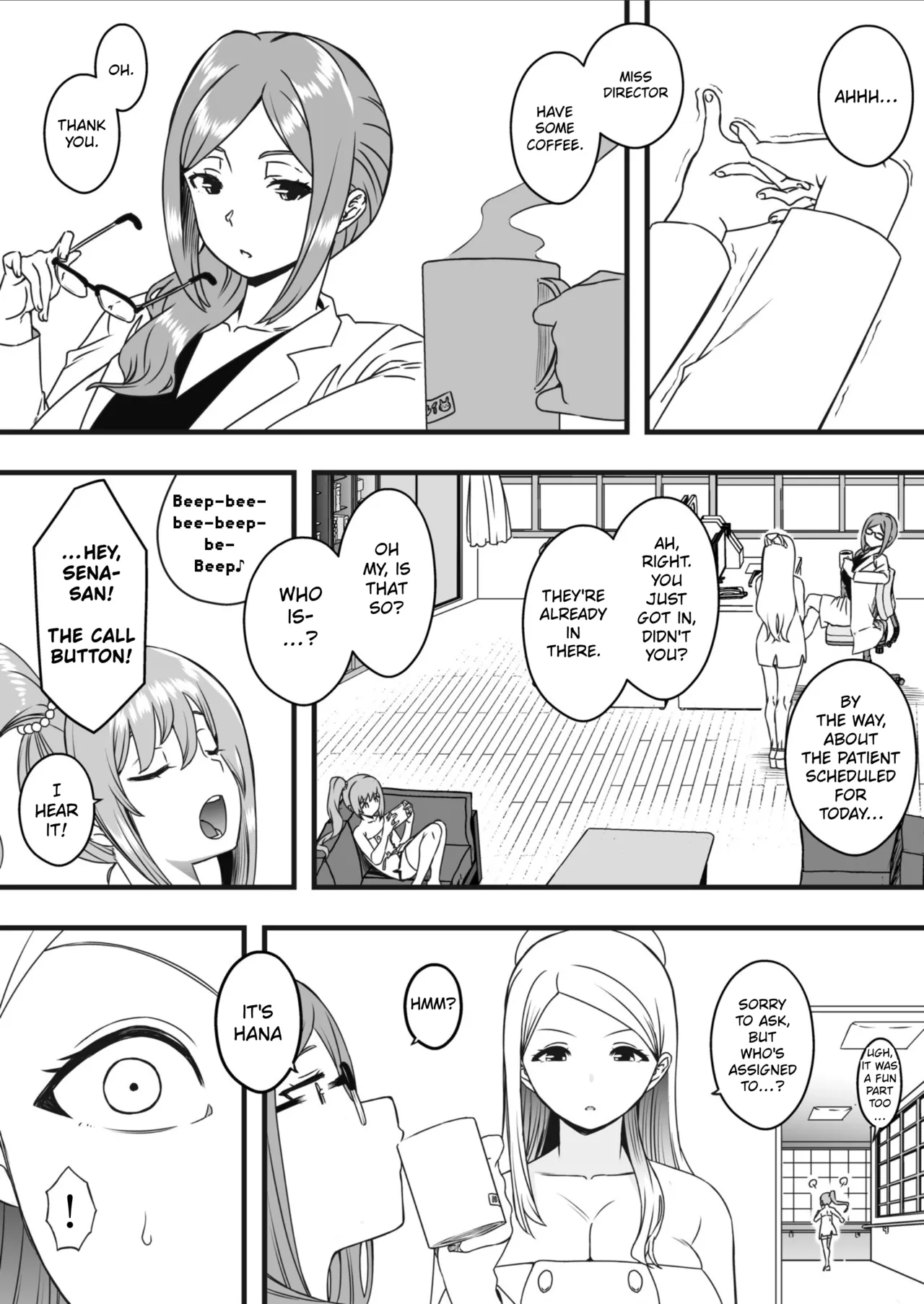 Sperm-squeezing Clinic Staffed With Total Cumsluts! page 18