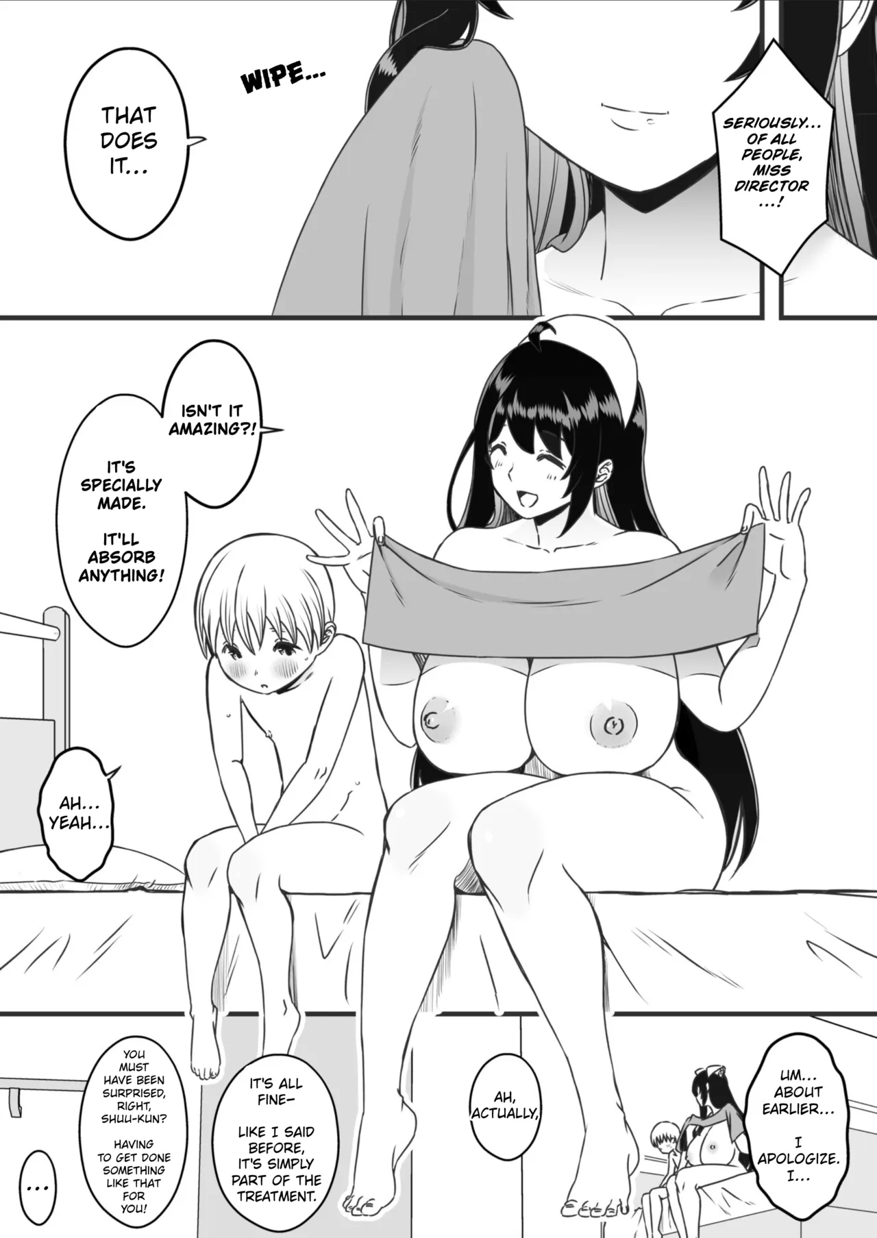 Sperm-squeezing Clinic Staffed With Total Cumsluts! page 19