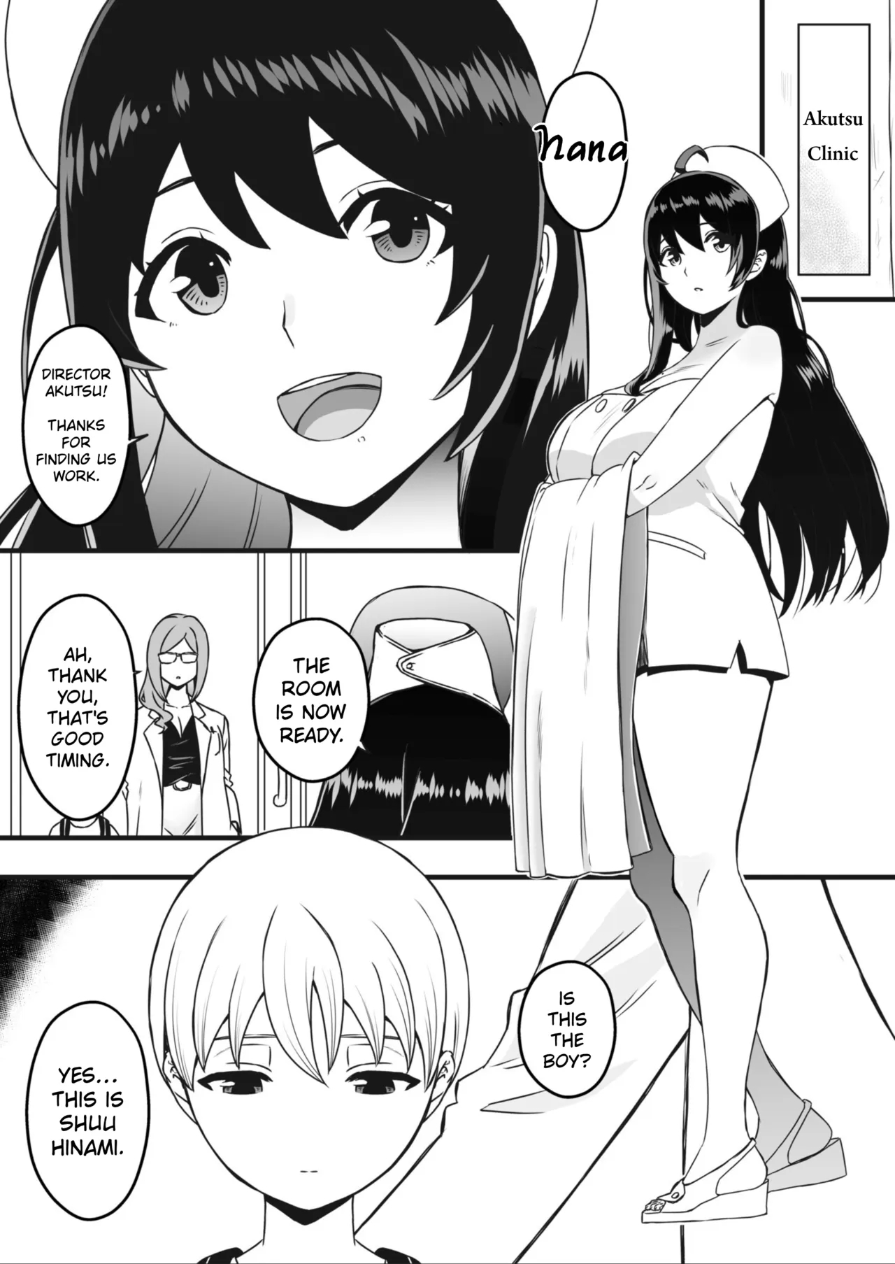 Sperm-squeezing Clinic Staffed With Total Cumsluts! page 4