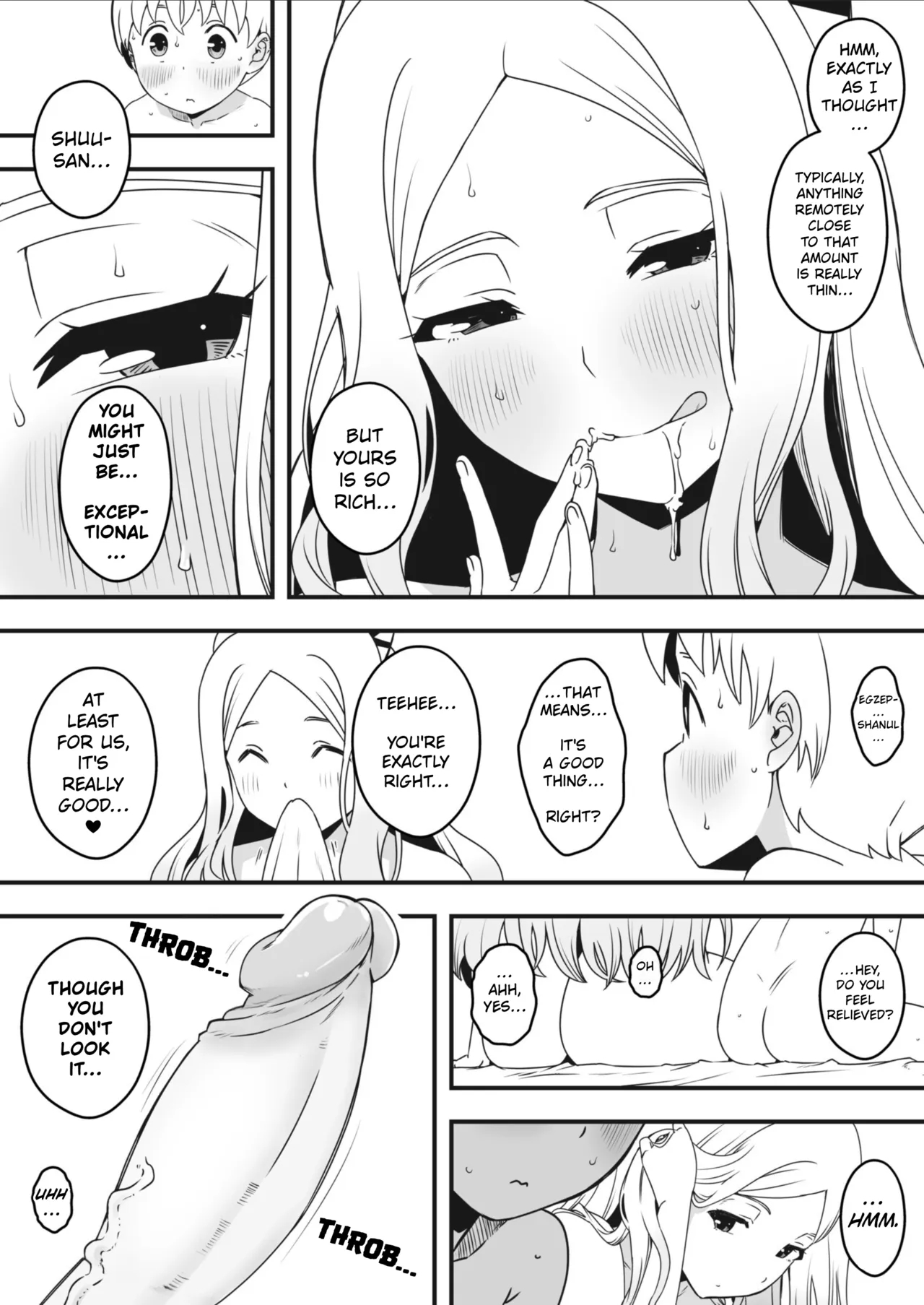 Sperm-squeezing Clinic Staffed With Total Cumsluts! page 48