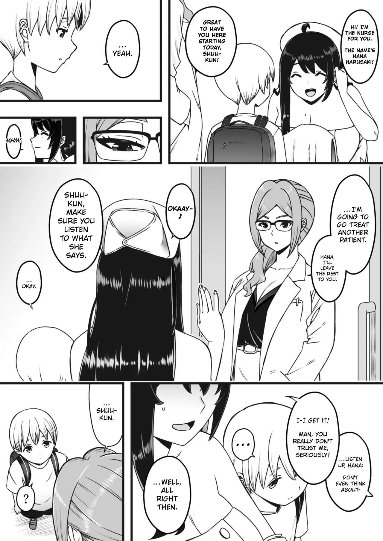 Sperm-squeezing Clinic Staffed With Total Cumsluts! page 5