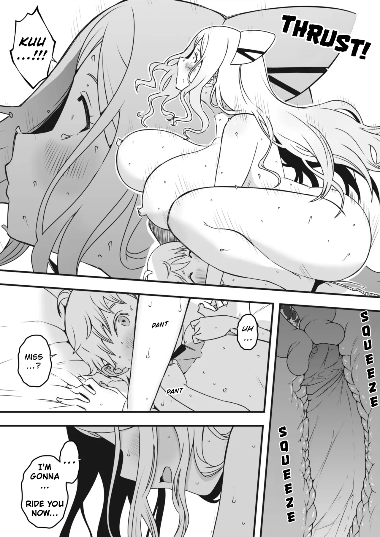 Sperm-squeezing Clinic Staffed With Total Cumsluts! page 51