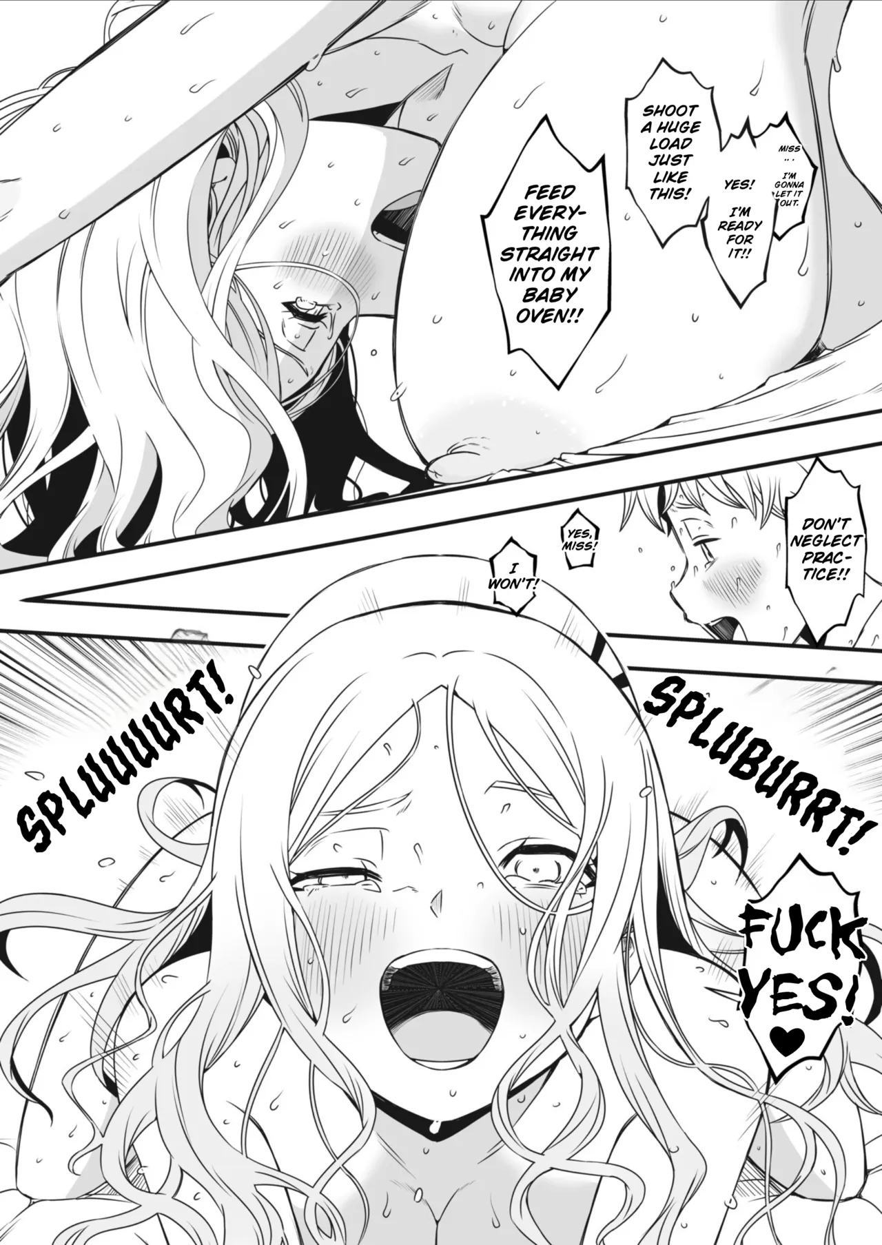 Sperm-squeezing Clinic Staffed With Total Cumsluts! page 59