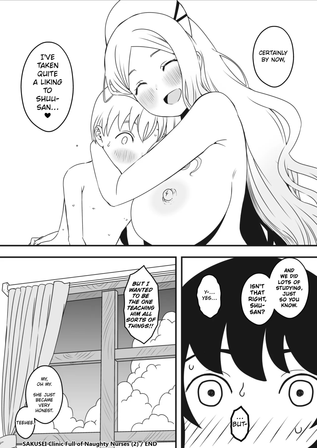 Sperm-squeezing Clinic Staffed With Total Cumsluts! page 64