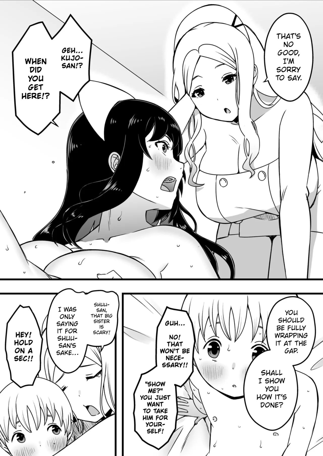 Sperm-squeezing Clinic Staffed With Total Cumsluts! page 66