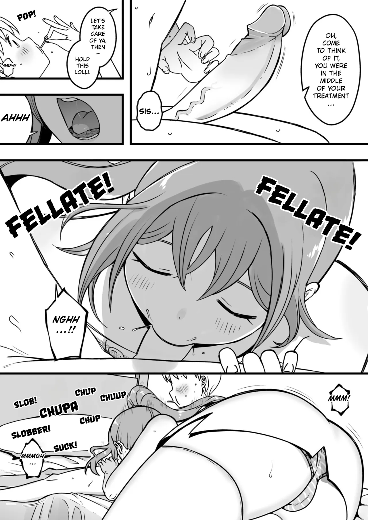 Sperm-squeezing Clinic Staffed With Total Cumsluts! page 72