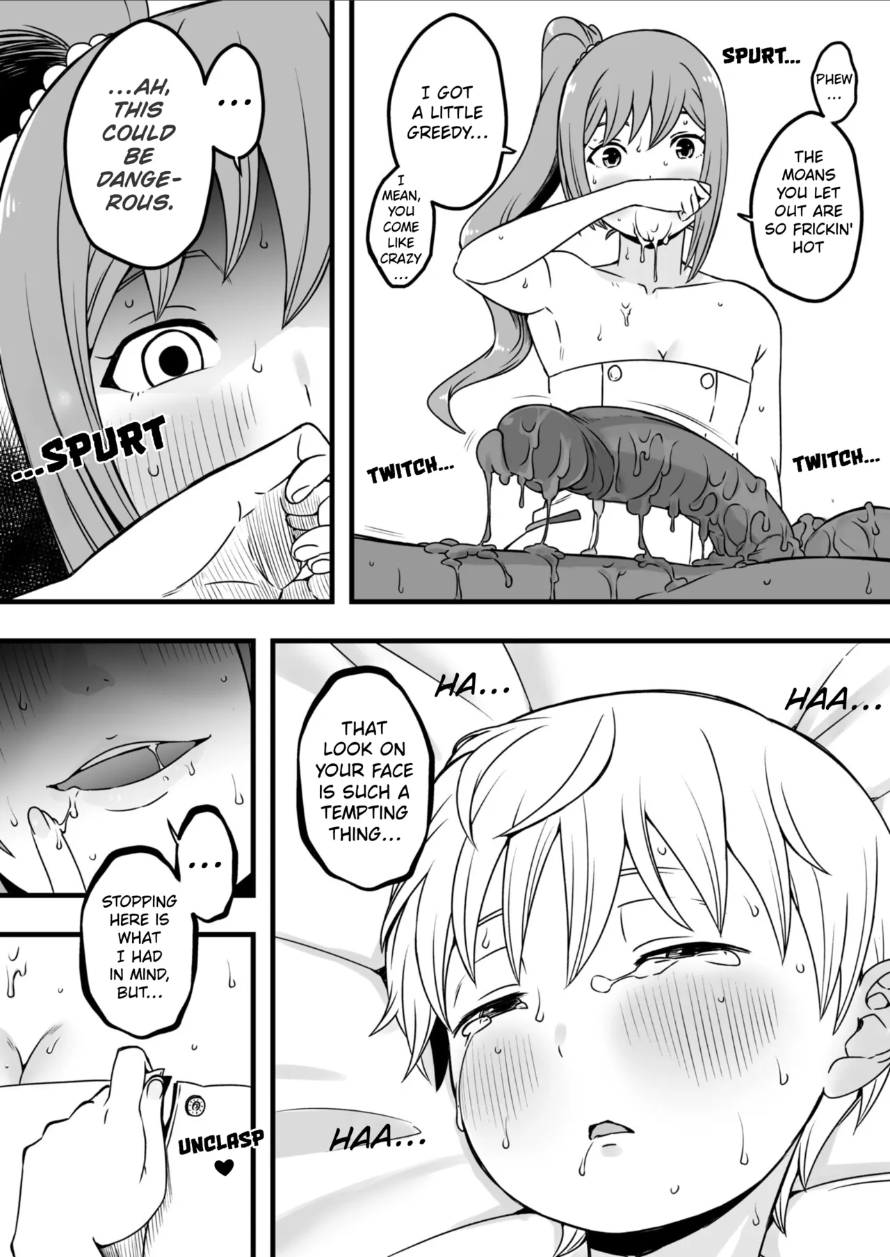 Sperm-squeezing Clinic Staffed With Total Cumsluts! page 76