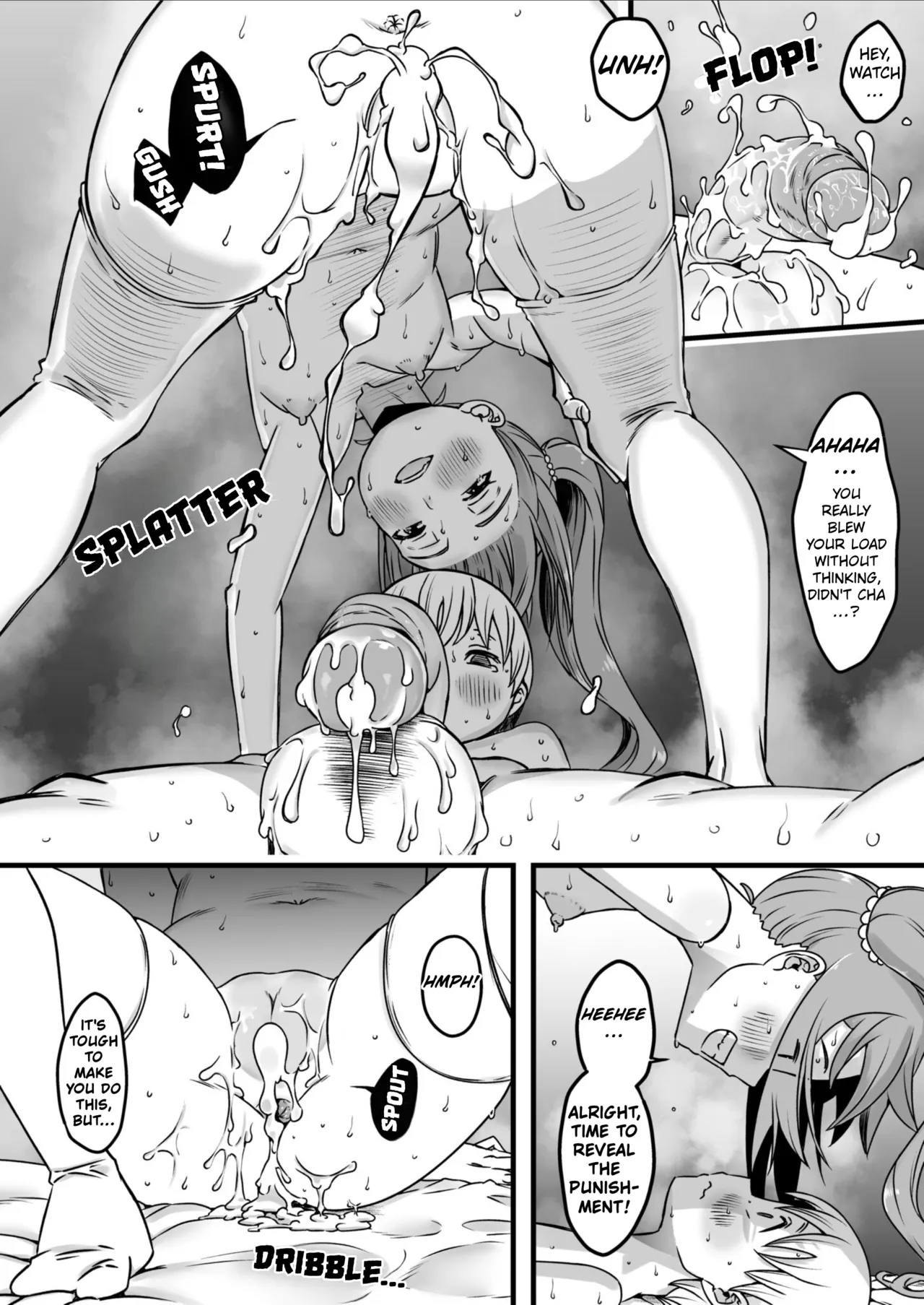 Sperm-squeezing Clinic Staffed With Total Cumsluts! page 82