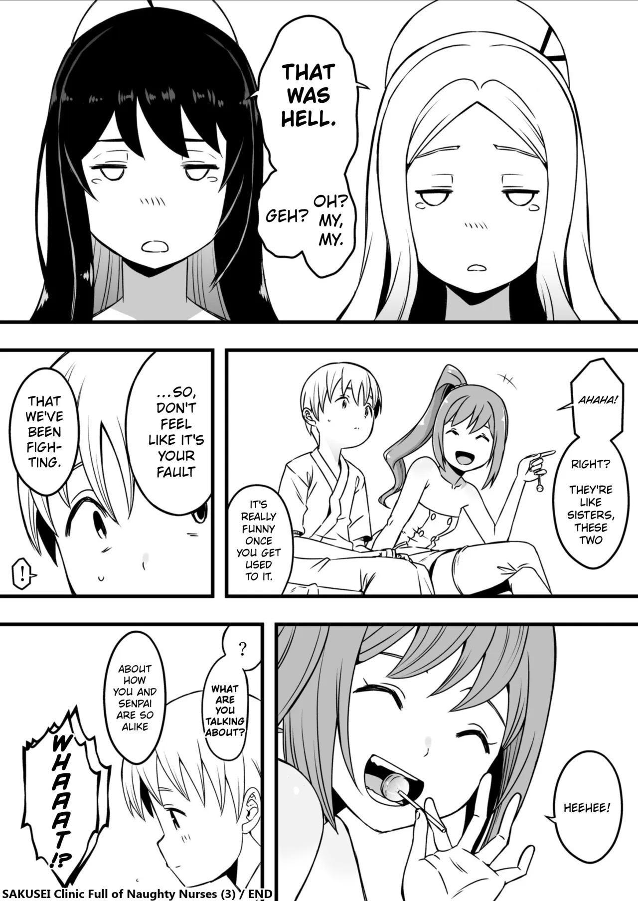 Sperm-squeezing Clinic Staffed With Total Cumsluts! page 94