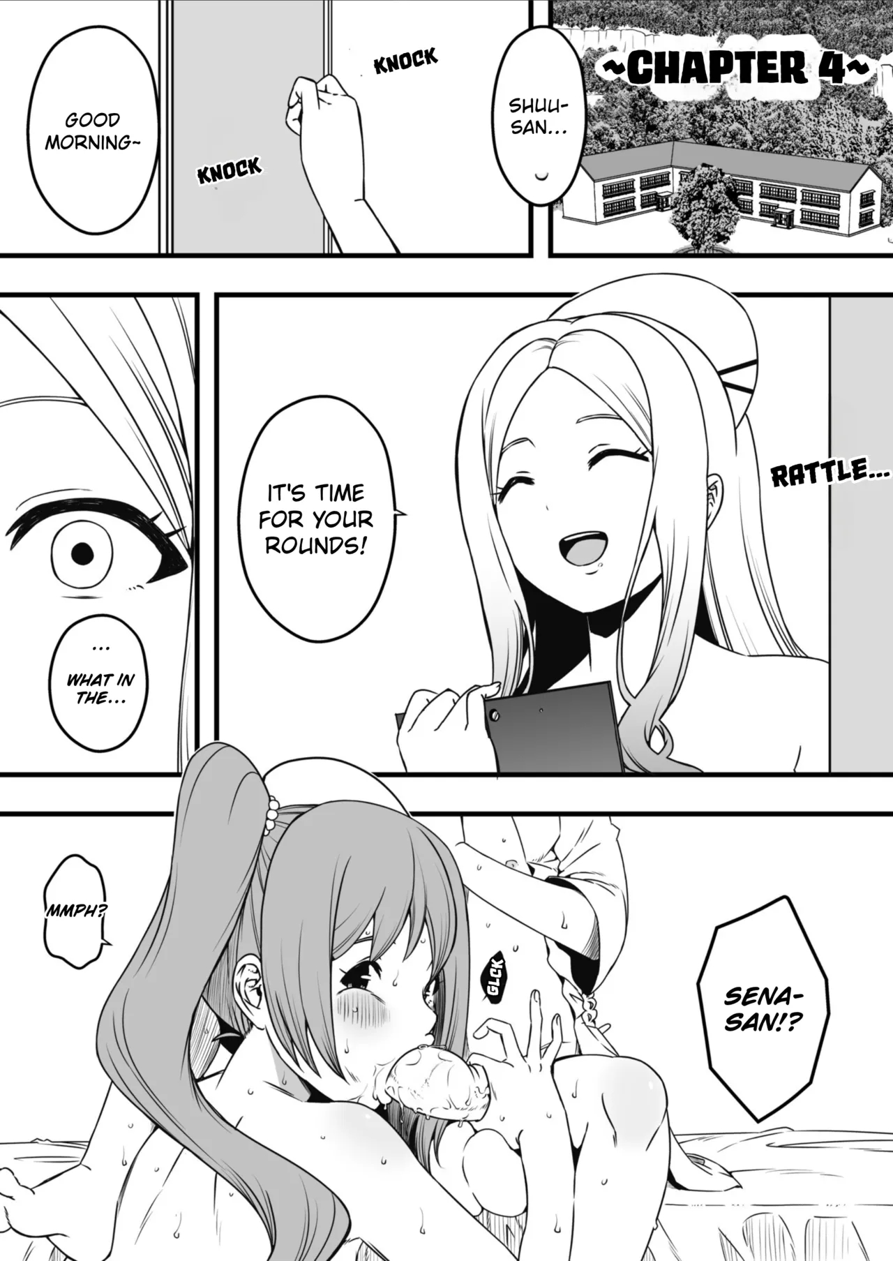 Sperm-squeezing Clinic Staffed With Total Cumsluts! page 95