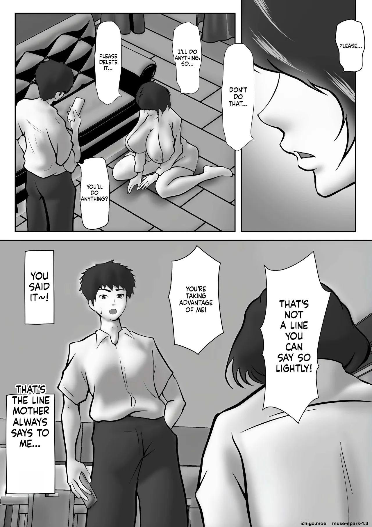 Tachiba Gyakuten Pawahara O Suru Gibo No Onani- Ga Toreta Node Shitagawaseru page 15