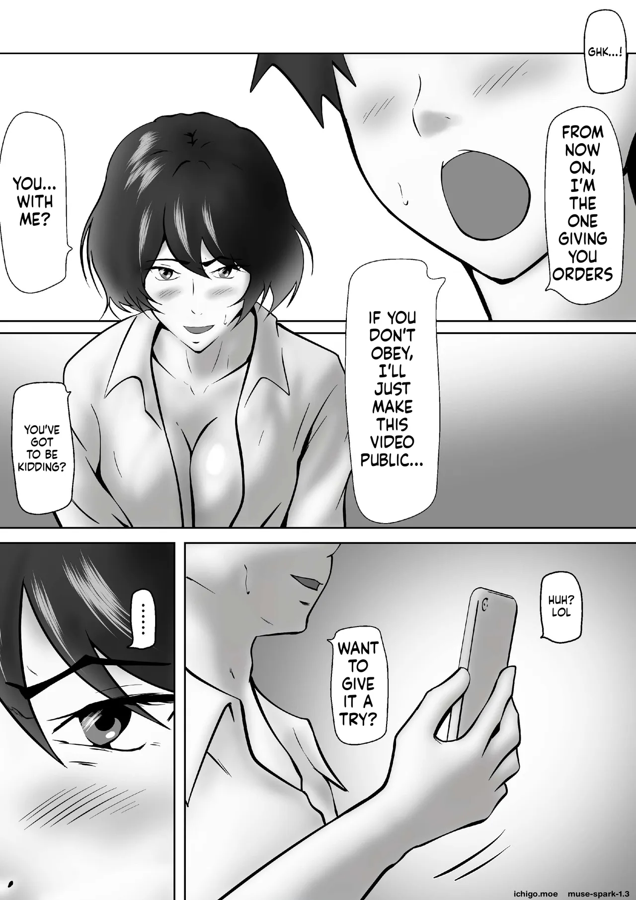 Tachiba Gyakuten Pawahara O Suru Gibo No Onani- Ga Toreta Node Shitagawaseru page 17
