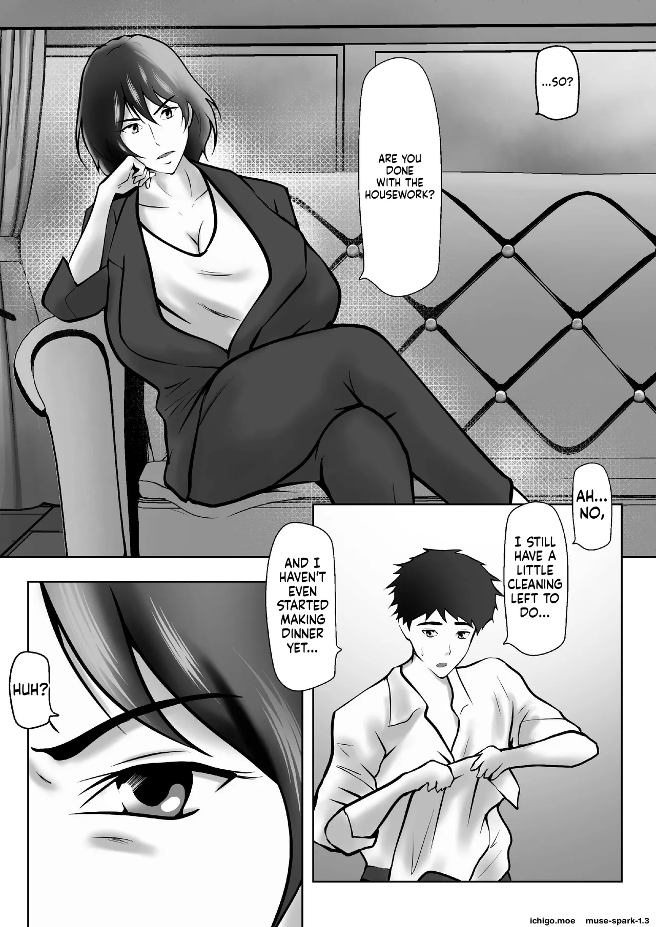 Tachiba Gyakuten Pawahara O Suru Gibo No Onani- Ga Toreta Node Shitagawaseru page 2