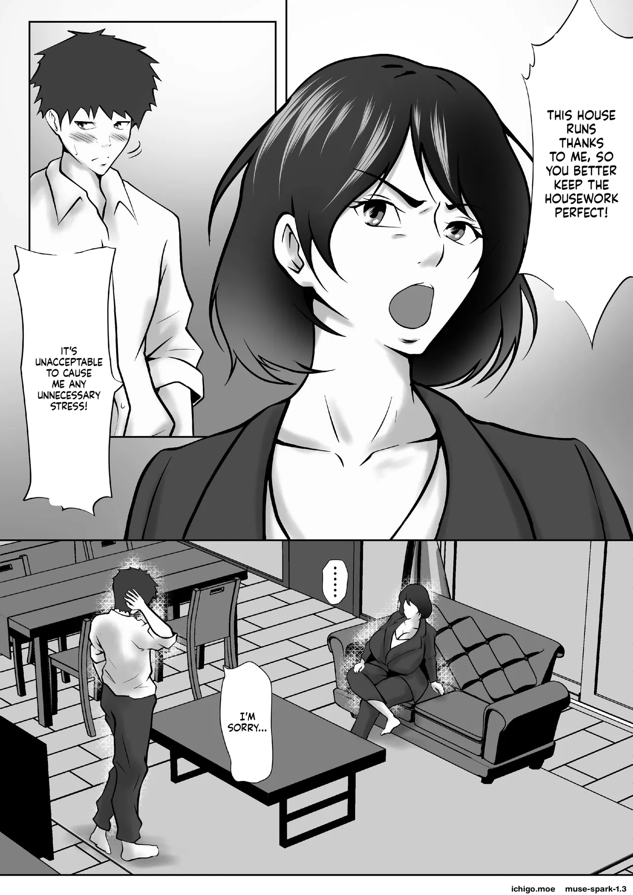 Tachiba Gyakuten Pawahara O Suru Gibo No Onani- Ga Toreta Node Shitagawaseru page 4