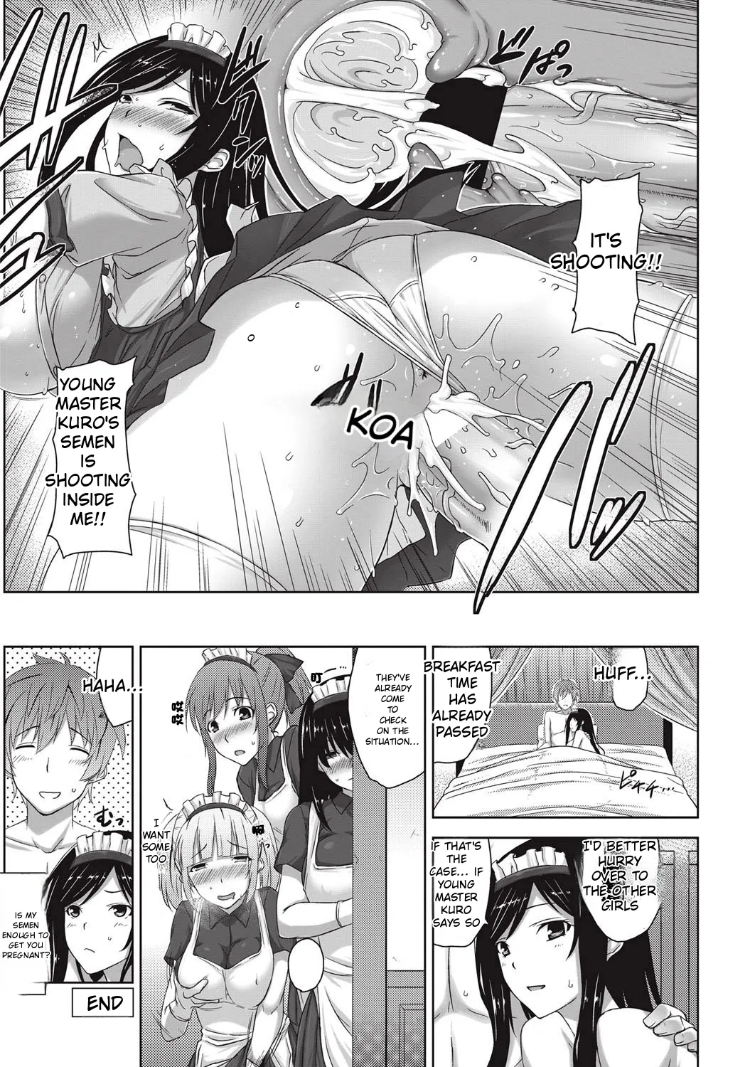 The Alluring And Enchanting Maid page 16