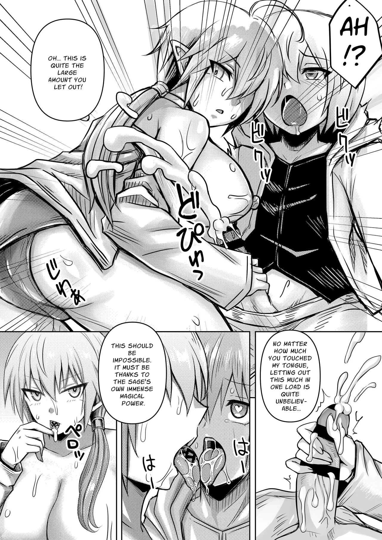 The Big-breasted Demons Don't Understand Humans, So They Decide To Bring The Heroes To Their Knees By Having Sex 1 page 15