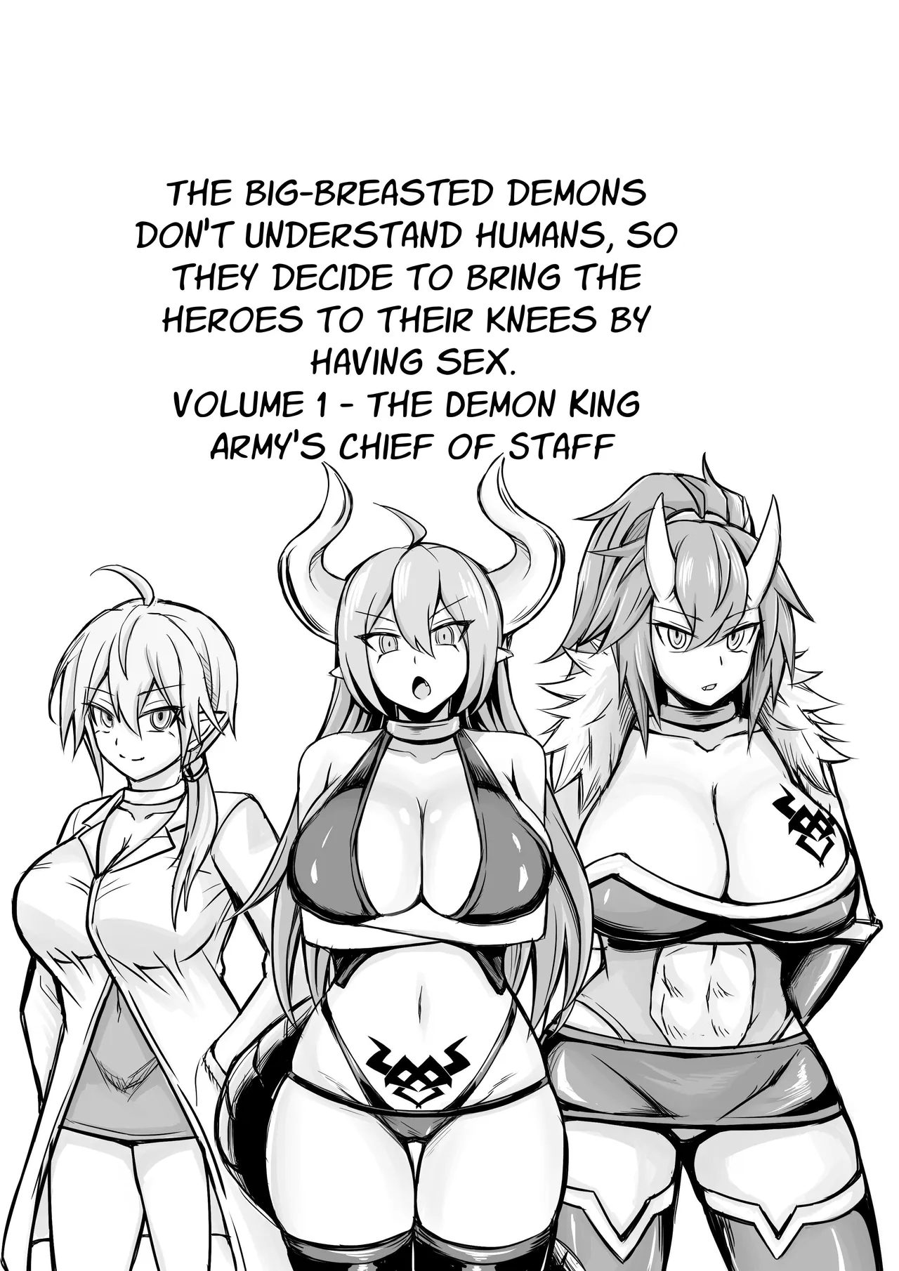 The Big-breasted Demons Don't Understand Humans, So They Decide To Bring The Heroes To Their Knees By Having Sex 1 page 7