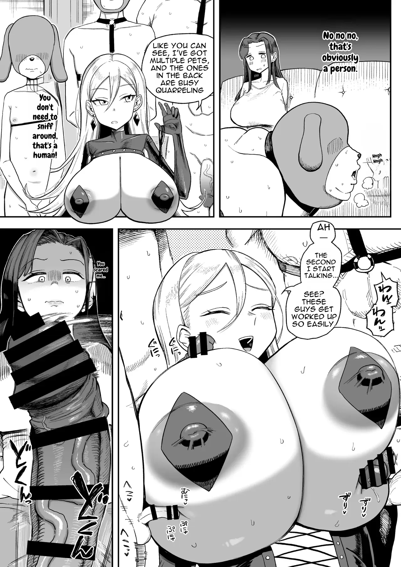 The Big-titted Housewife, Okuteda-san, Becomes The Pervert Dog Old-man’s Vulgar Mating Officer For The Sake Of The Household Budget page 7