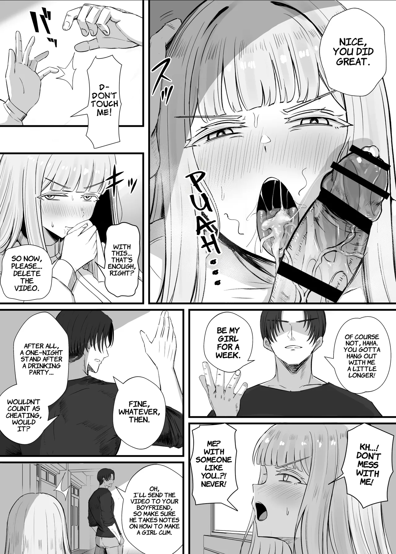 The Blond Anime Otaku Exchange Student With Huge Tits Is Such An Easy Target page 17