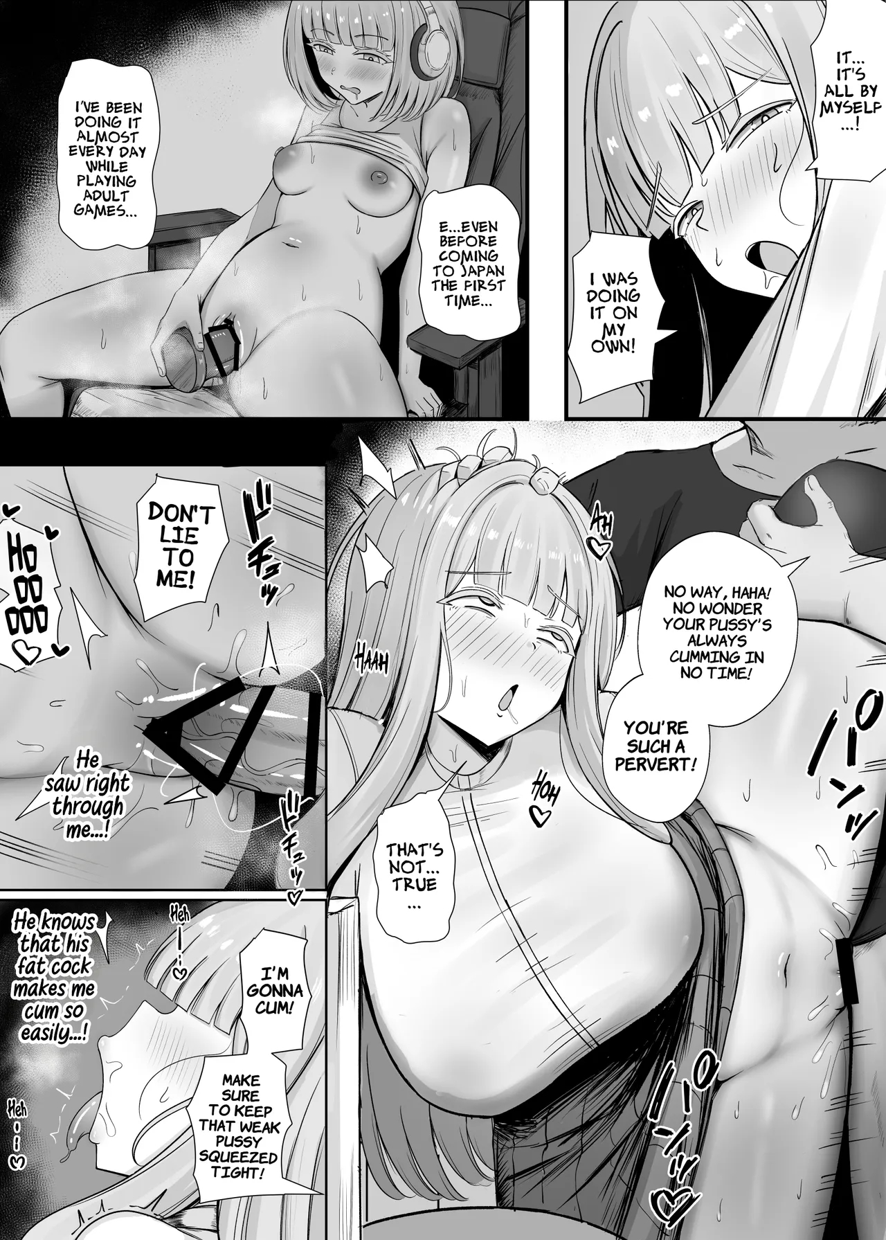 The Blond Anime Otaku Exchange Student With Huge Tits Is Such An Easy Target page 22