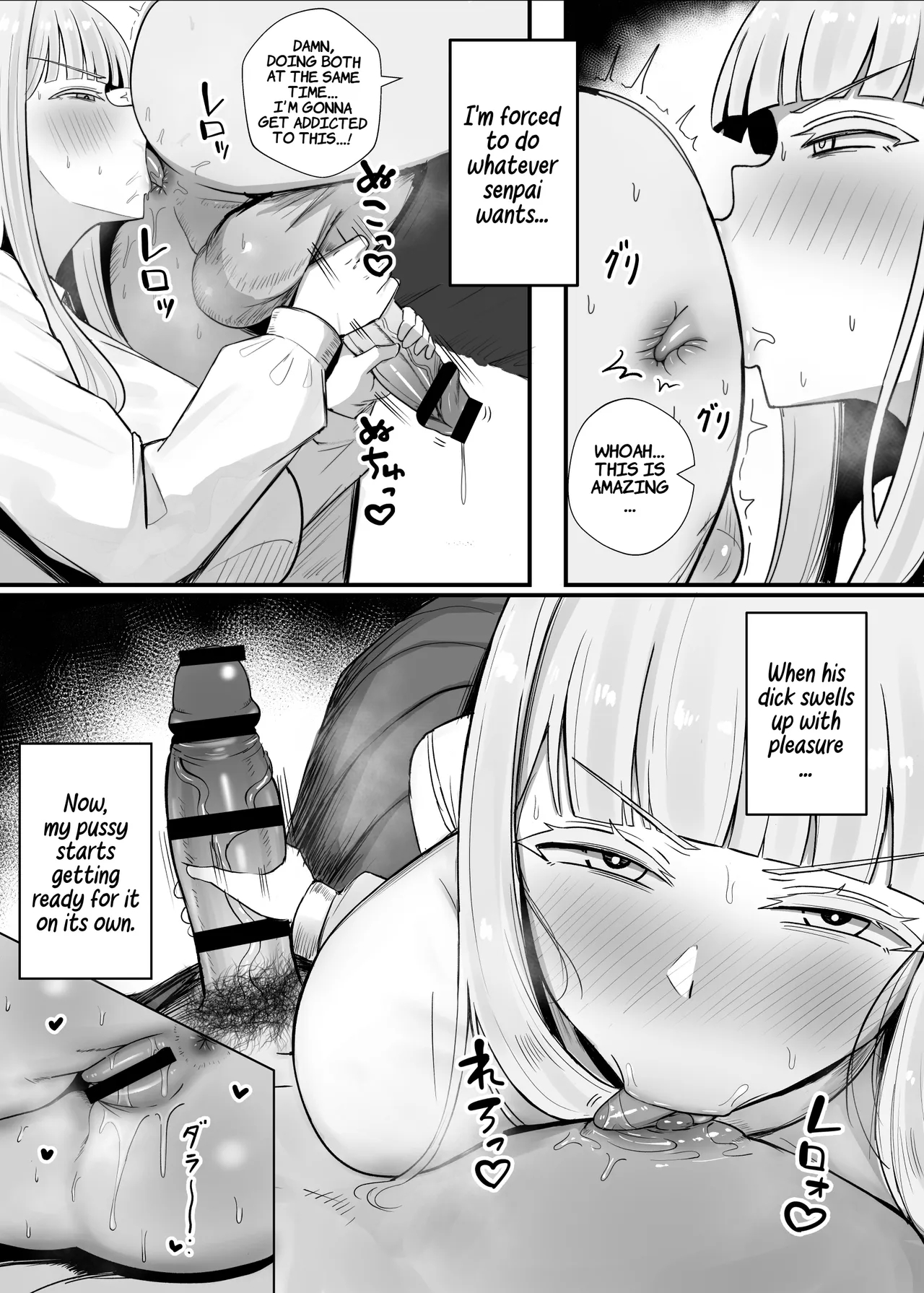 The Blond Anime Otaku Exchange Student With Huge Tits Is Such An Easy Target page 25