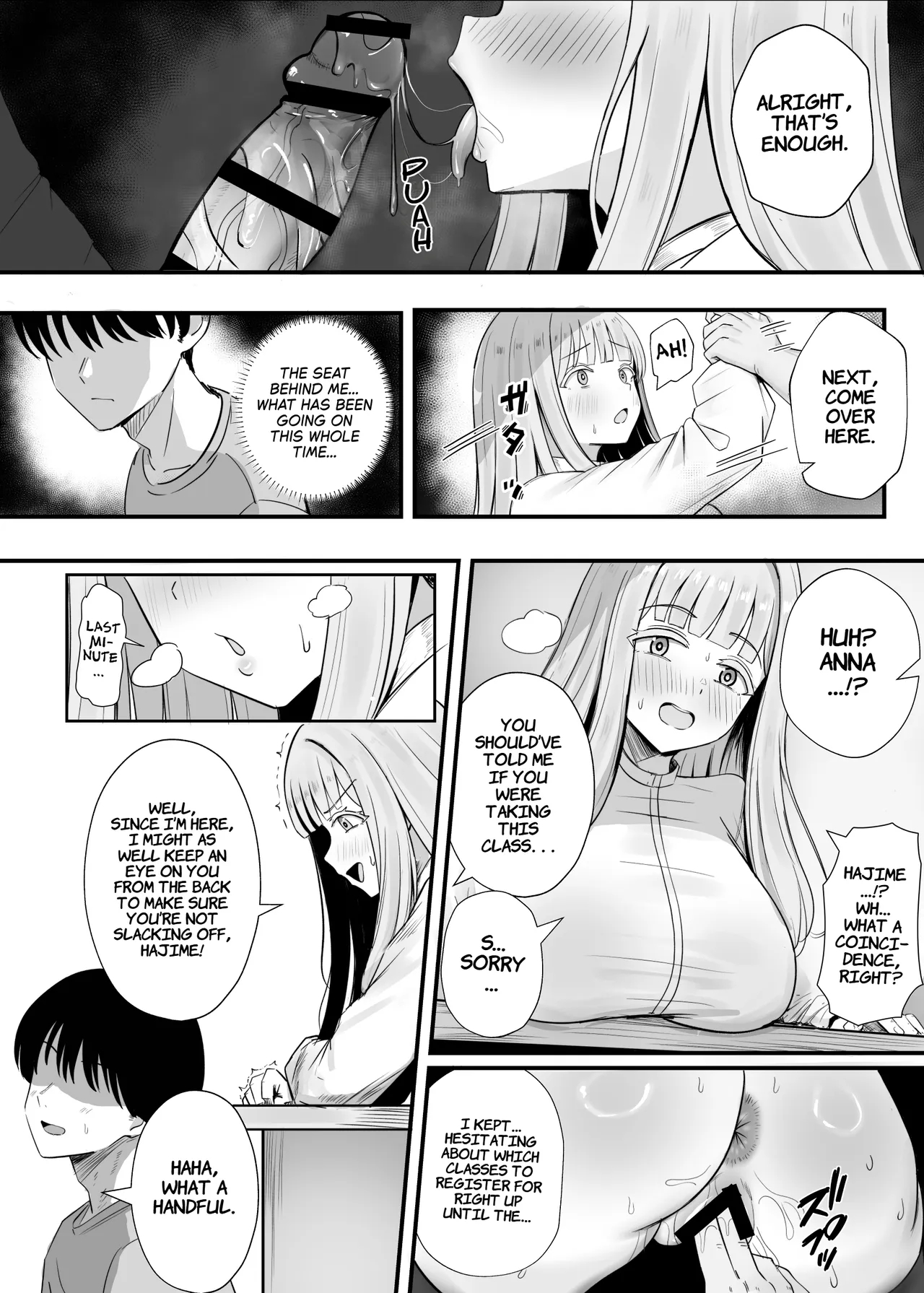 The Blond Anime Otaku Exchange Student With Huge Tits Is Such An Easy Target page 29