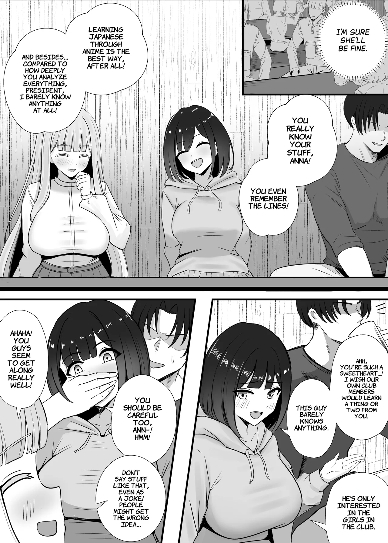 The Blond Anime Otaku Exchange Student With Huge Tits Is Such An Easy Target page 6