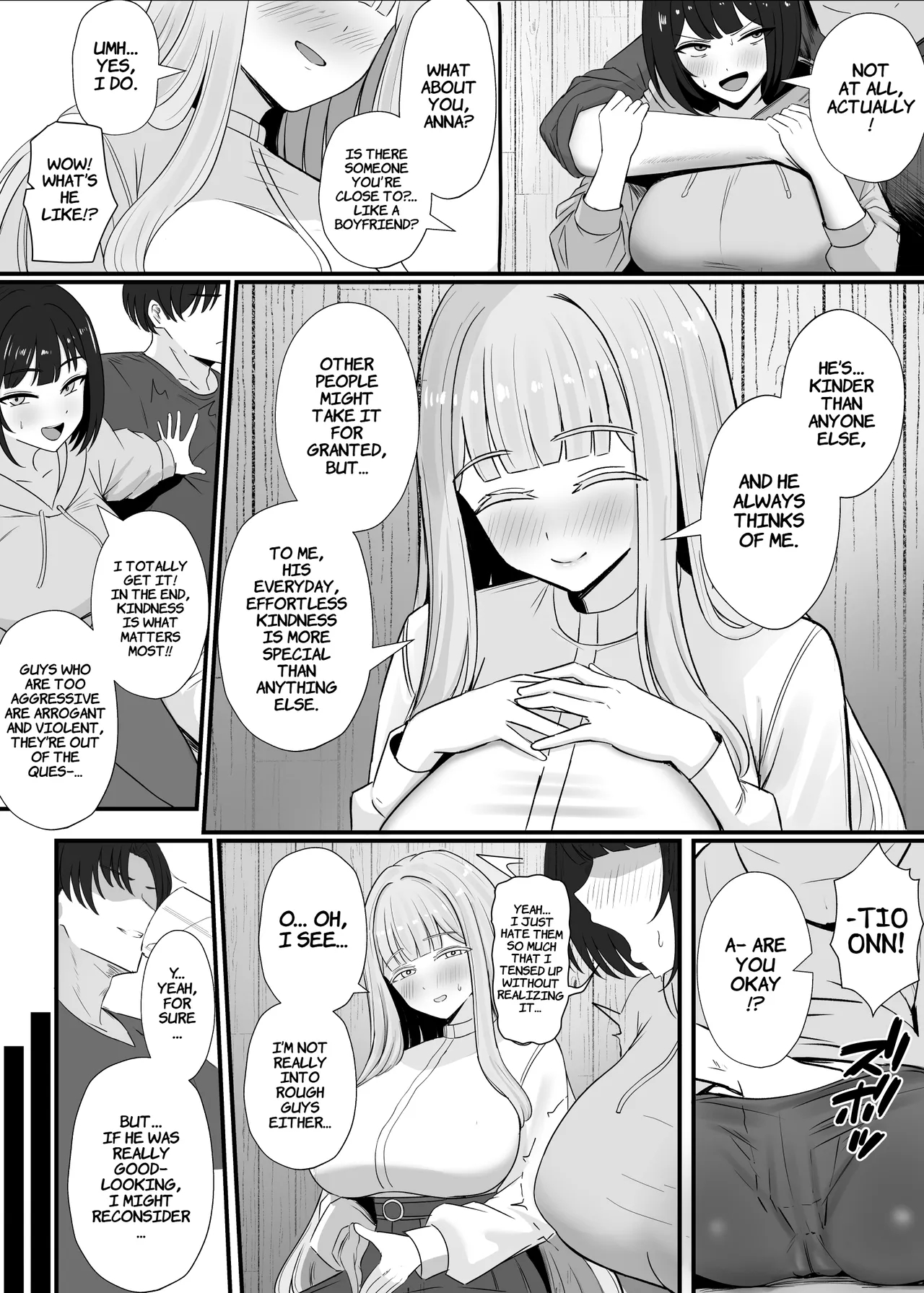 The Blond Anime Otaku Exchange Student With Huge Tits Is Such An Easy Target page 7