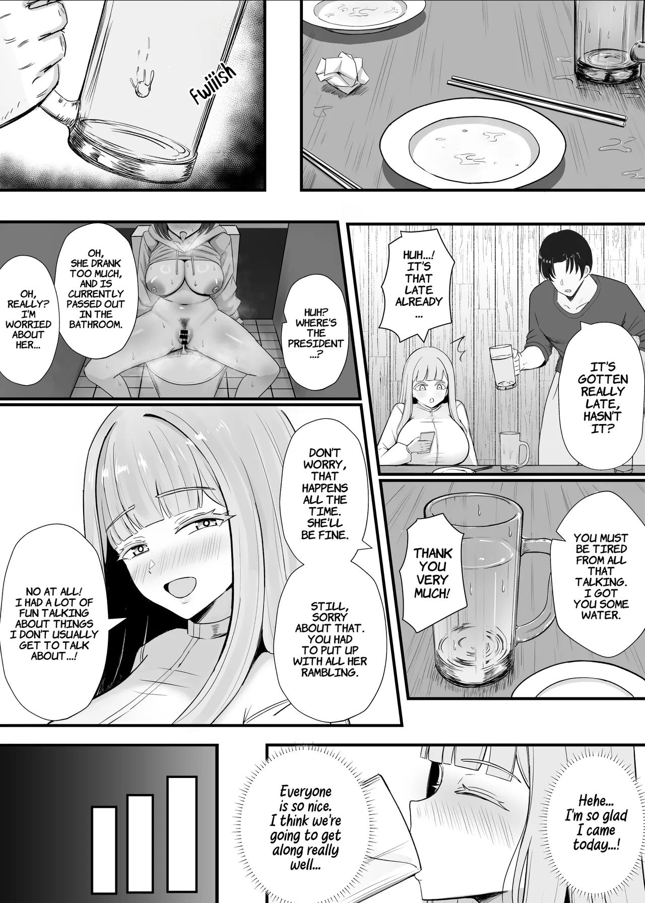 The Blond Anime Otaku Exchange Student With Huge Tits Is Such An Easy Target page 8