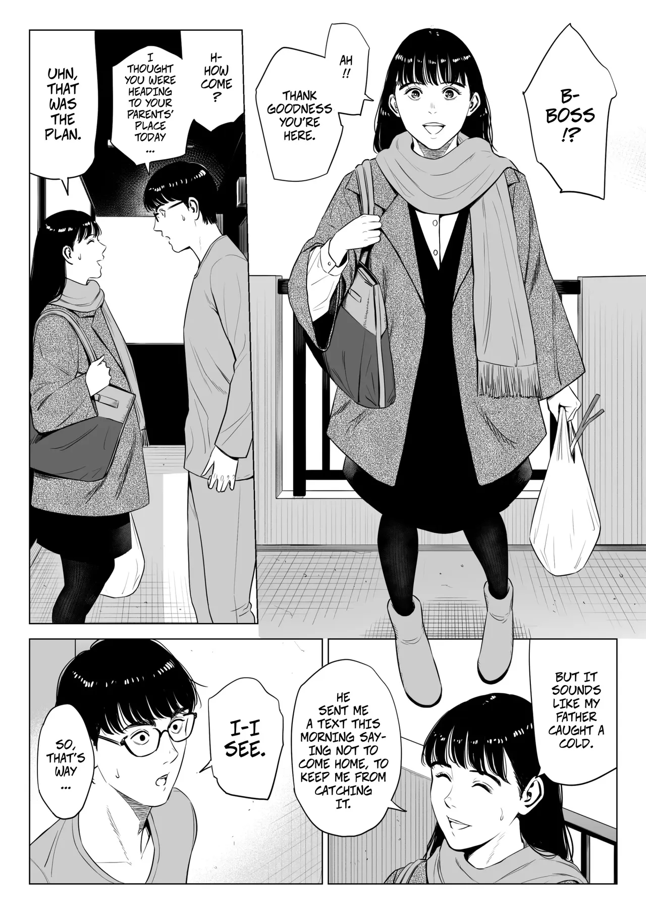 The Boss Has Big Breasts And Is A Bit Of A Masochist, Right? 2 -- Tenchou Tte, Kyonyuu De Chotto M Desu Yo Ne? 2 page 30