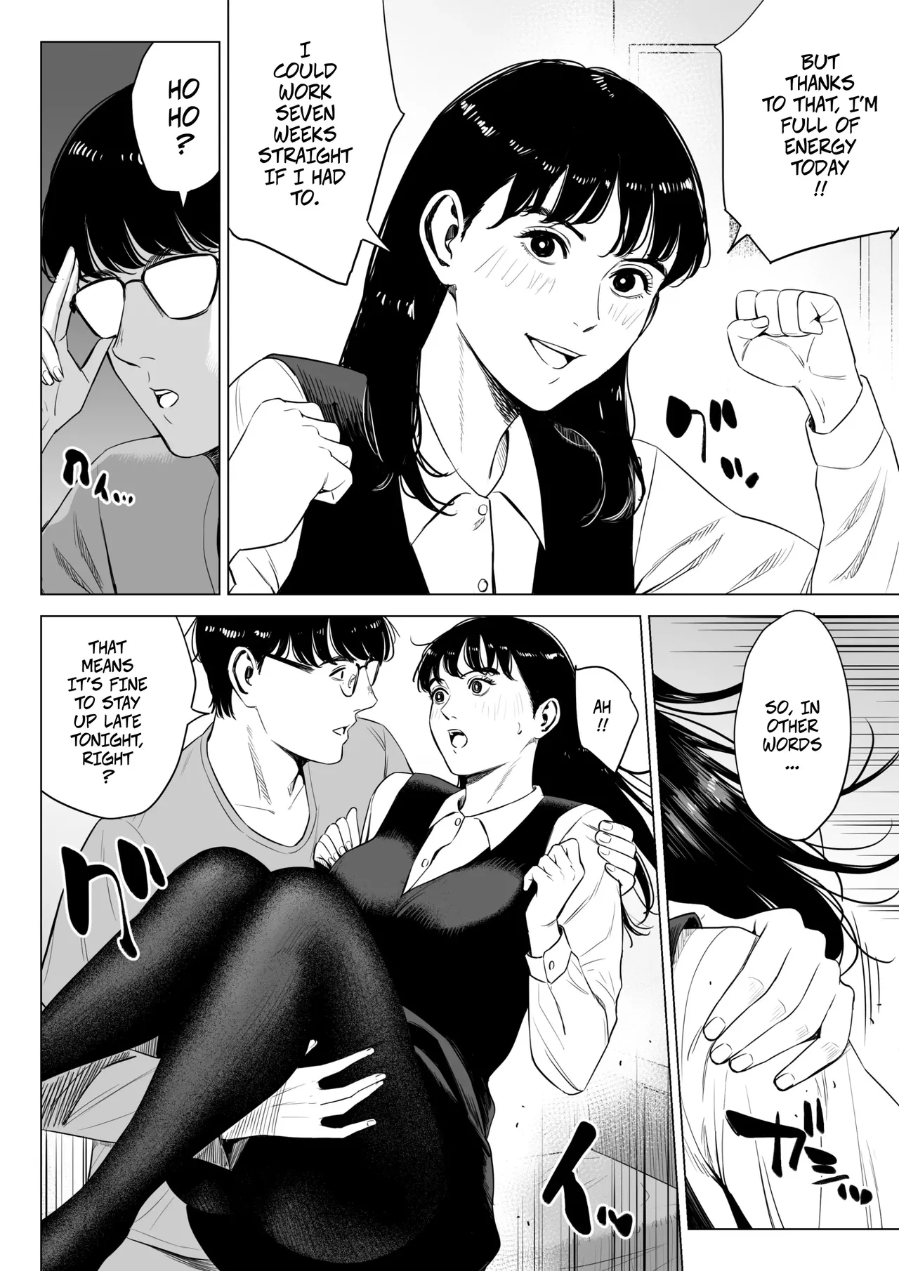 The Boss Has Big Breasts And Is A Bit Of A Masochist, Right? 2 -- Tenchou Tte, Kyonyuu De Chotto M Desu Yo Ne? 2 page 34