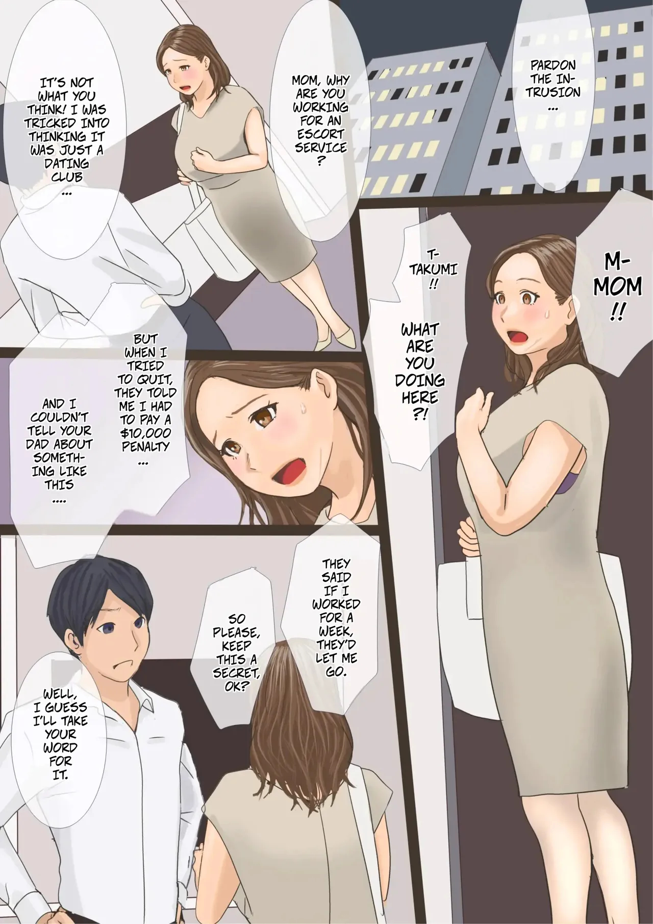 The Call Girl Turned Out To Be My Mom So I Decided To Tame Her -- Deliheal Yondara Haha Datta Node Sono Mama Kai Nagasu Koto Ni Shita Hen page 3