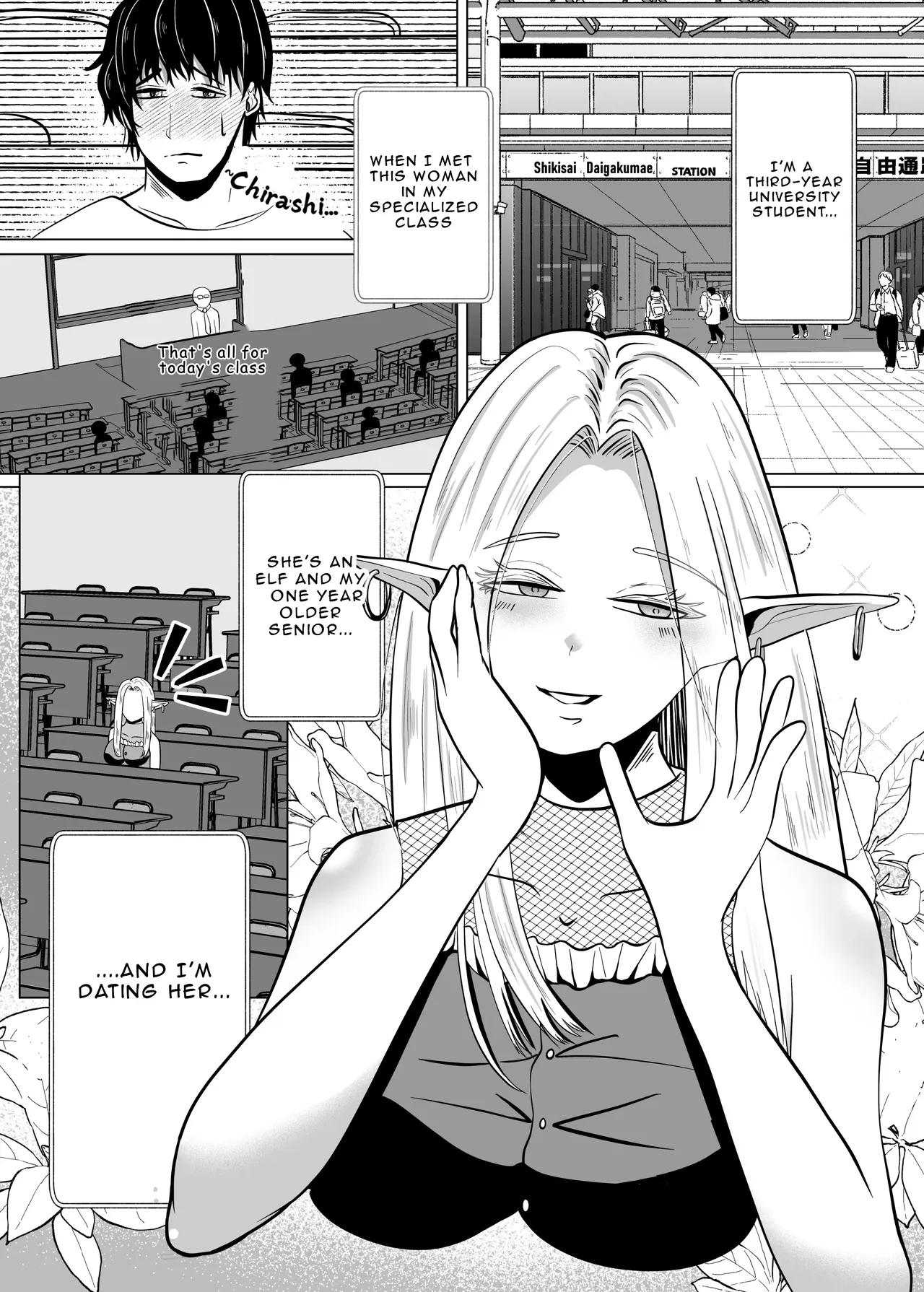 The Elf Onee-san Who's Making Me Wear A Chastity Belt page 4