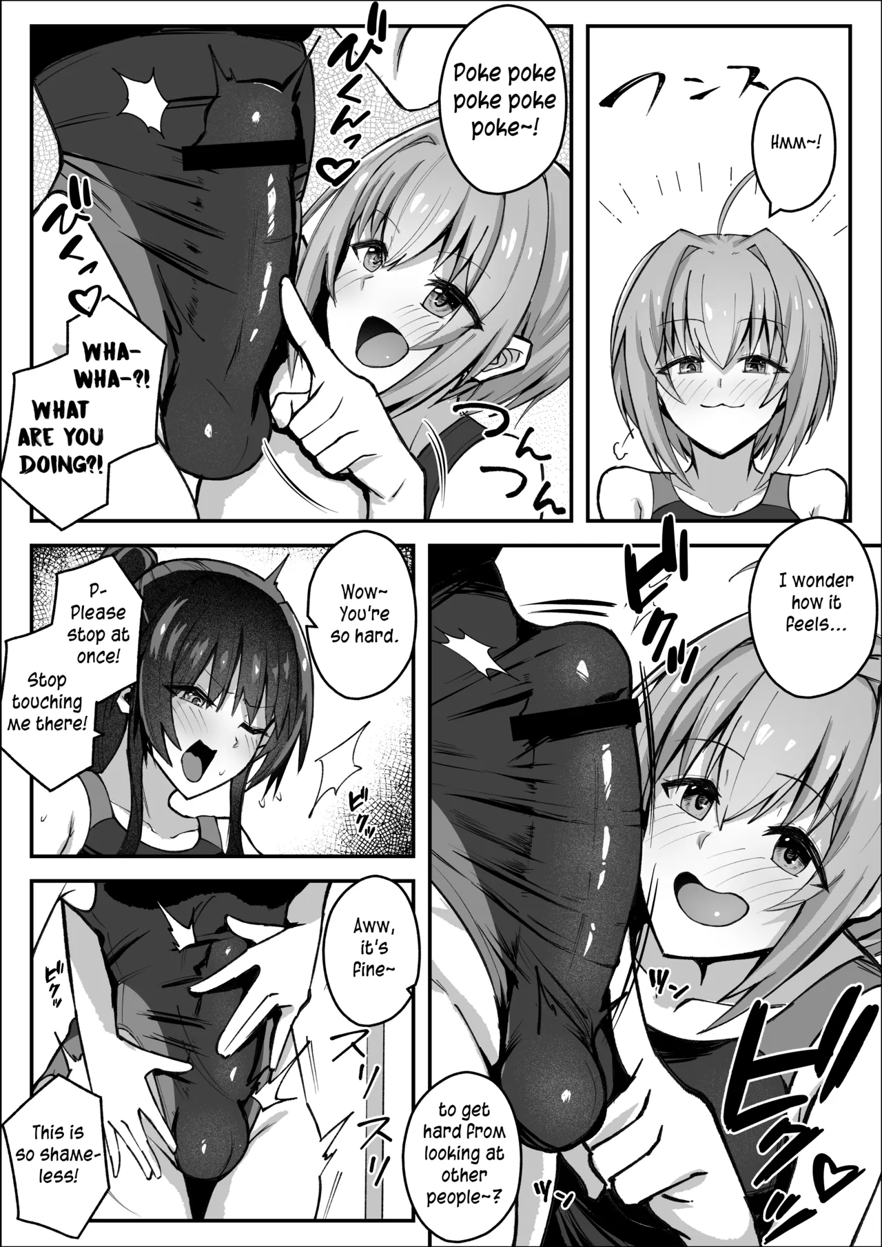 The Futanari Class President Doesn't Want To Give In! page 10
