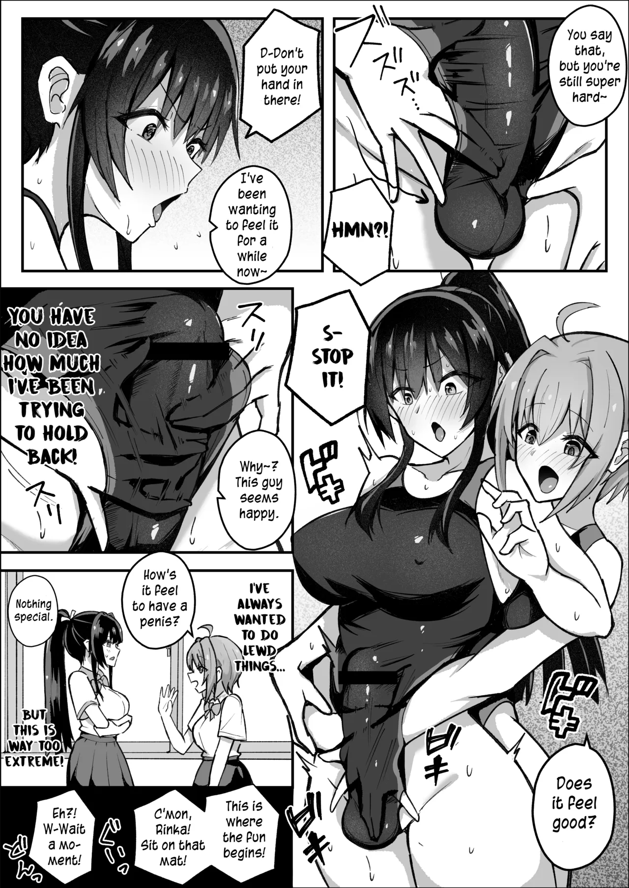 The Futanari Class President Doesn't Want To Give In! page 11